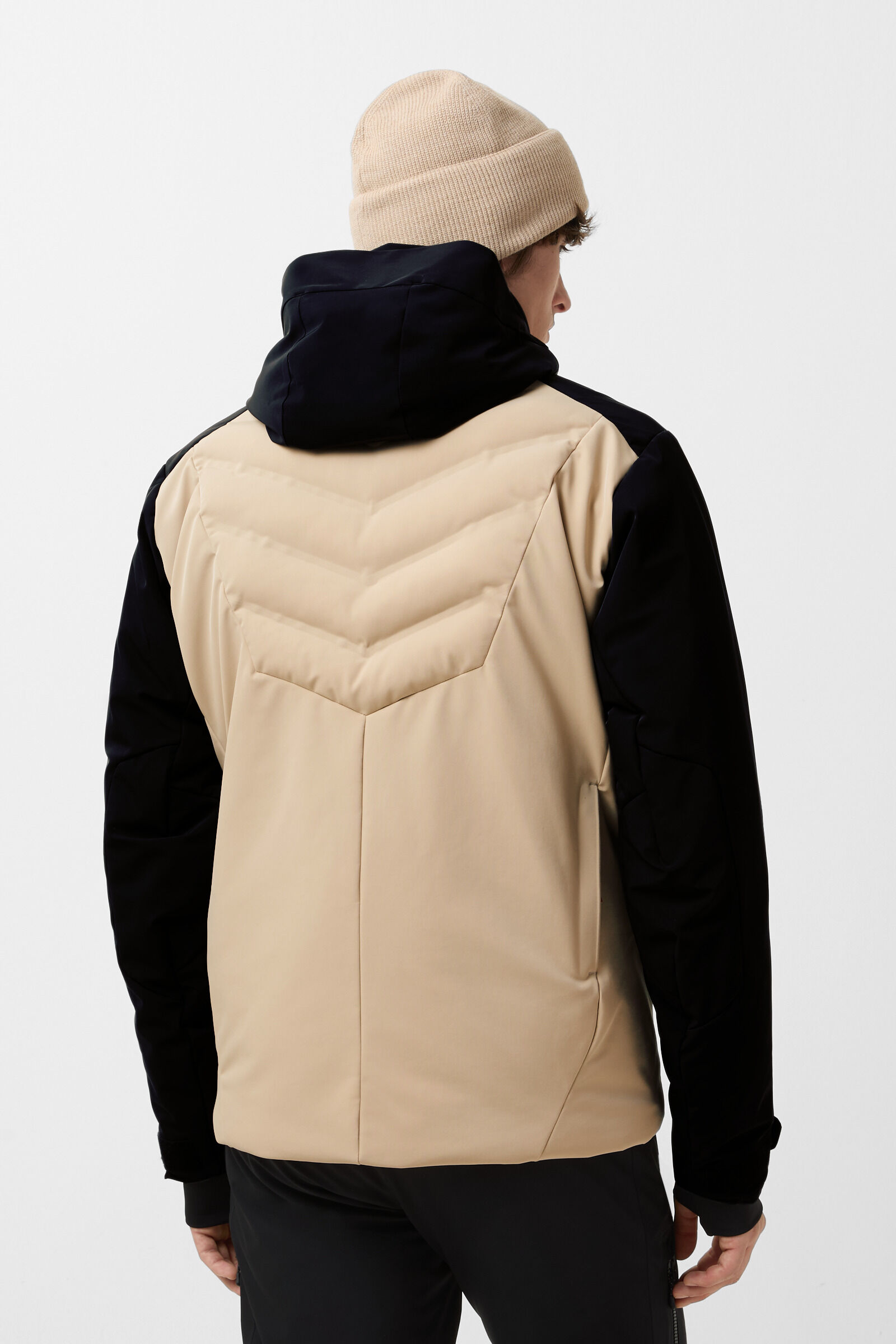 Ivo ski jacket Beige/black