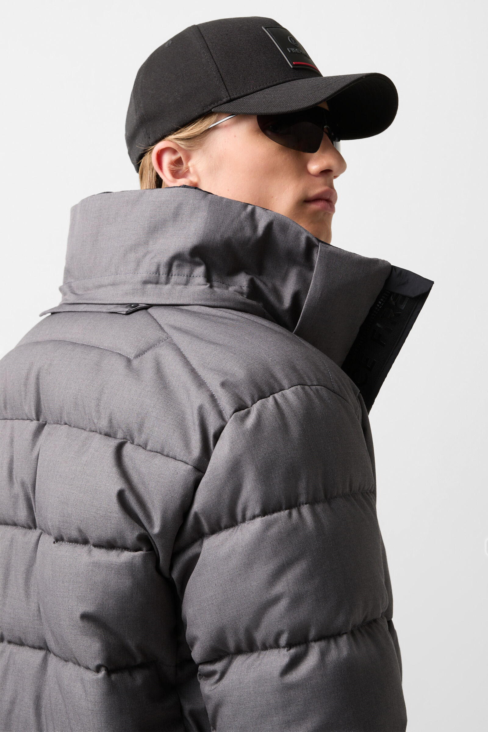 Luka quilted jacket Grey