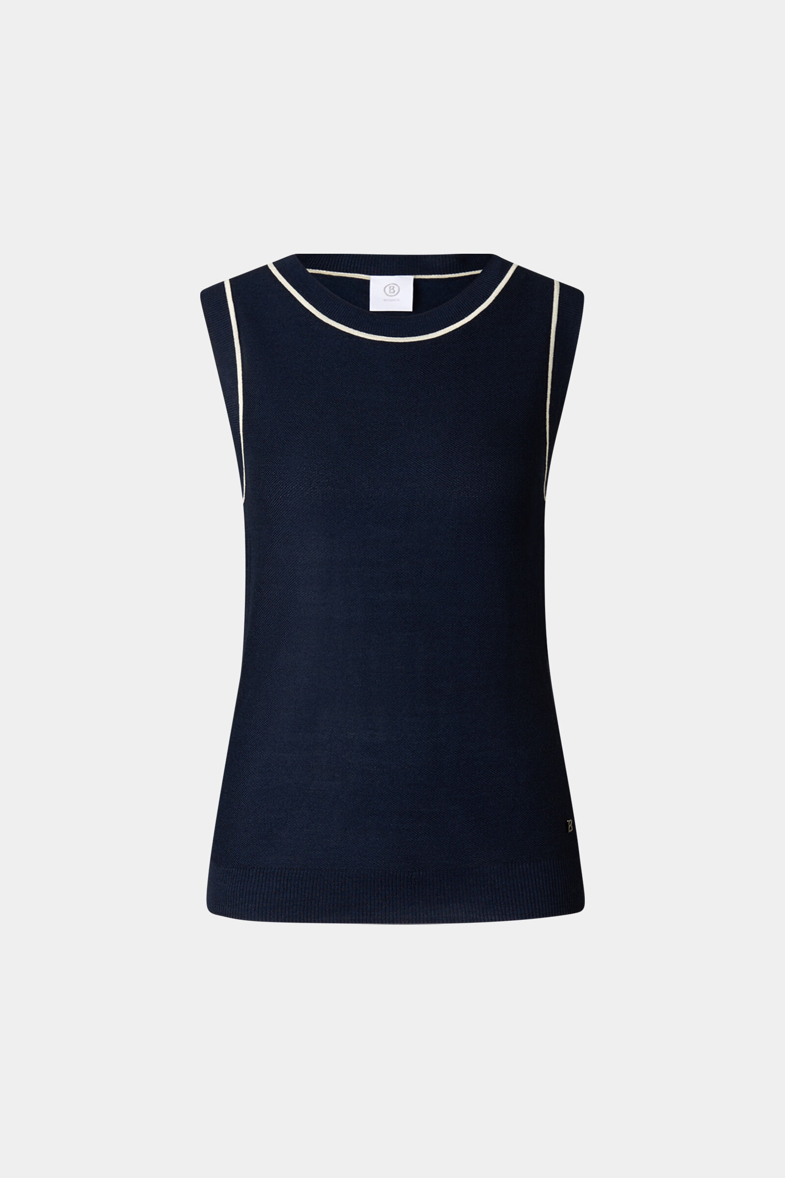 Knitted top Phia Navy blue