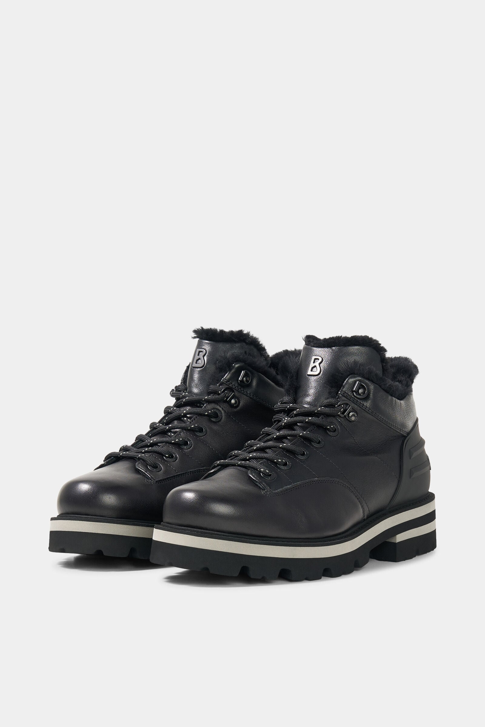 Lace-up Boots Courchevel Black