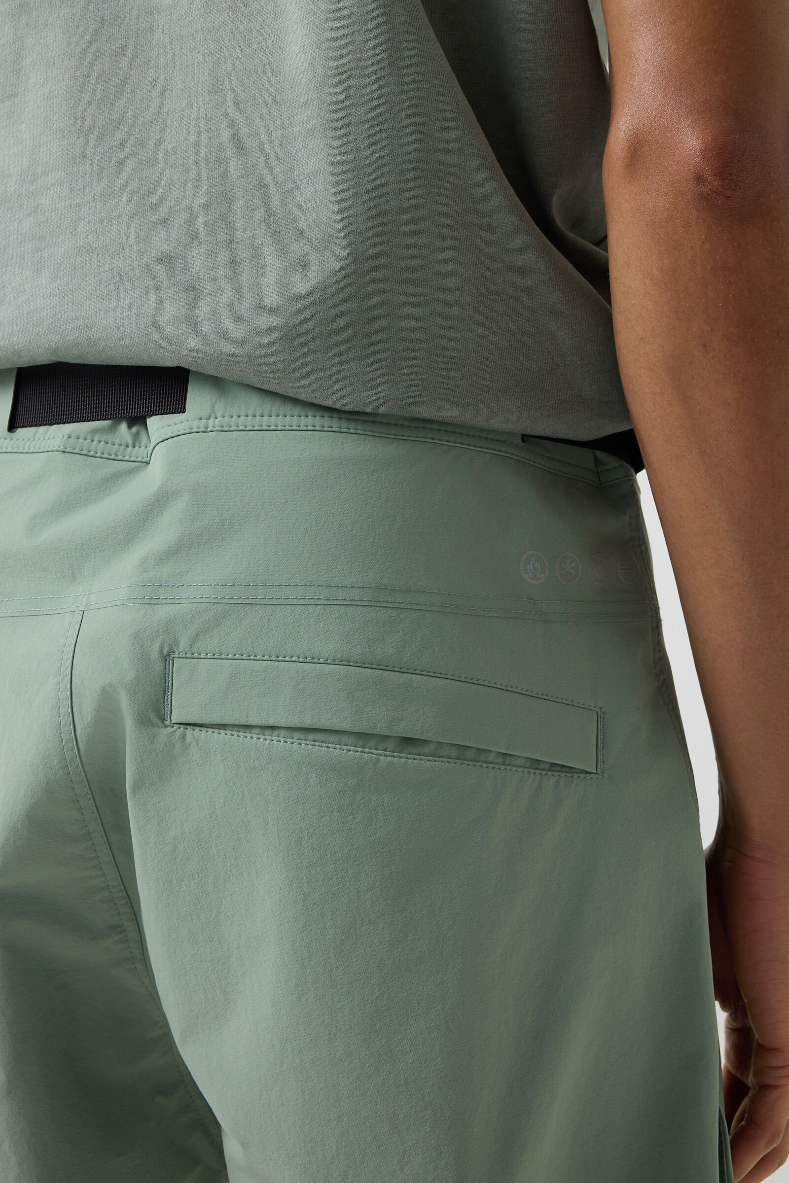 Carter functional shorts Eucalyptus