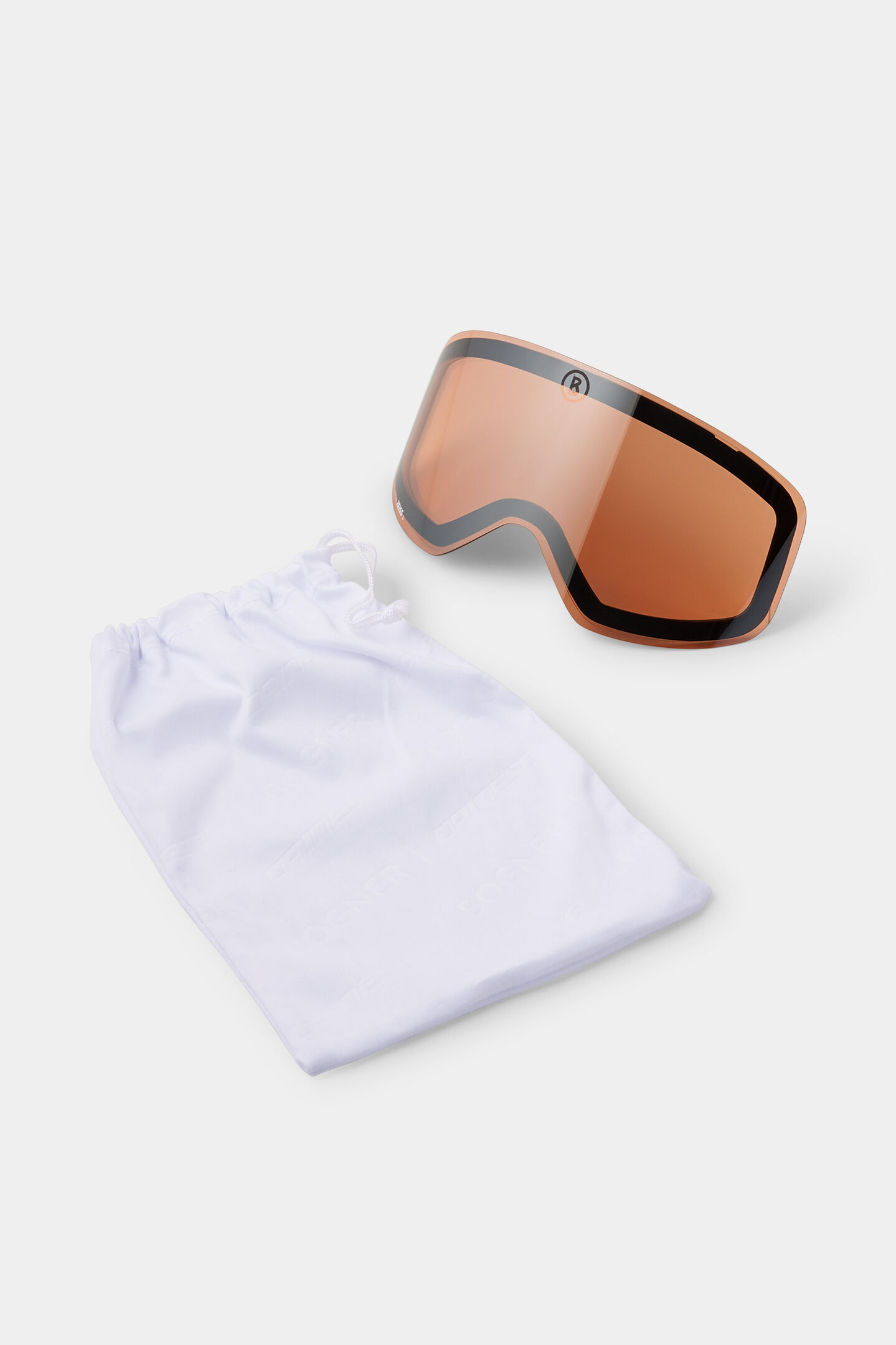 Skibrille Courchevel Pro Schwarz