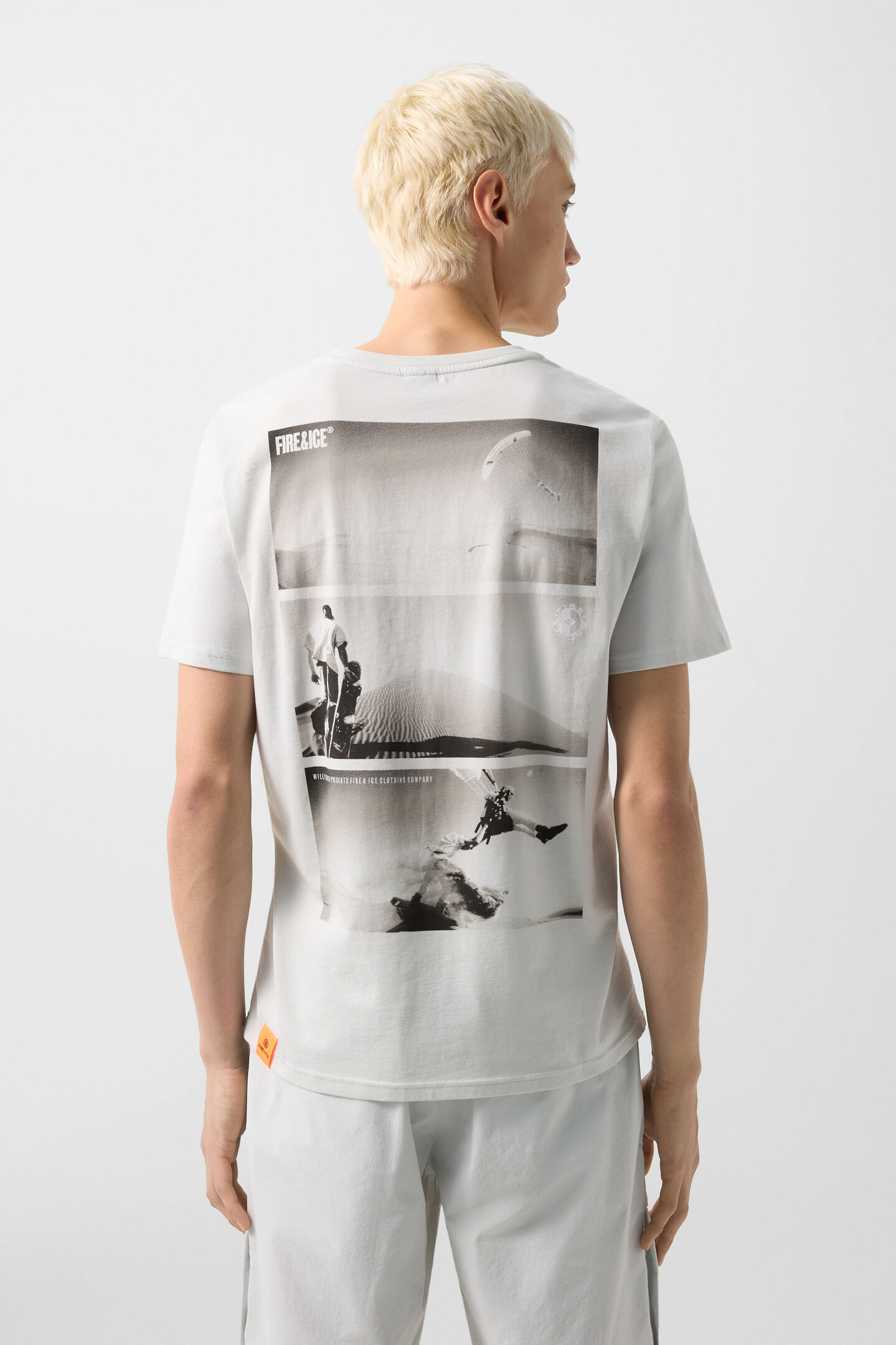 T-Shirt Mick Hellgrau