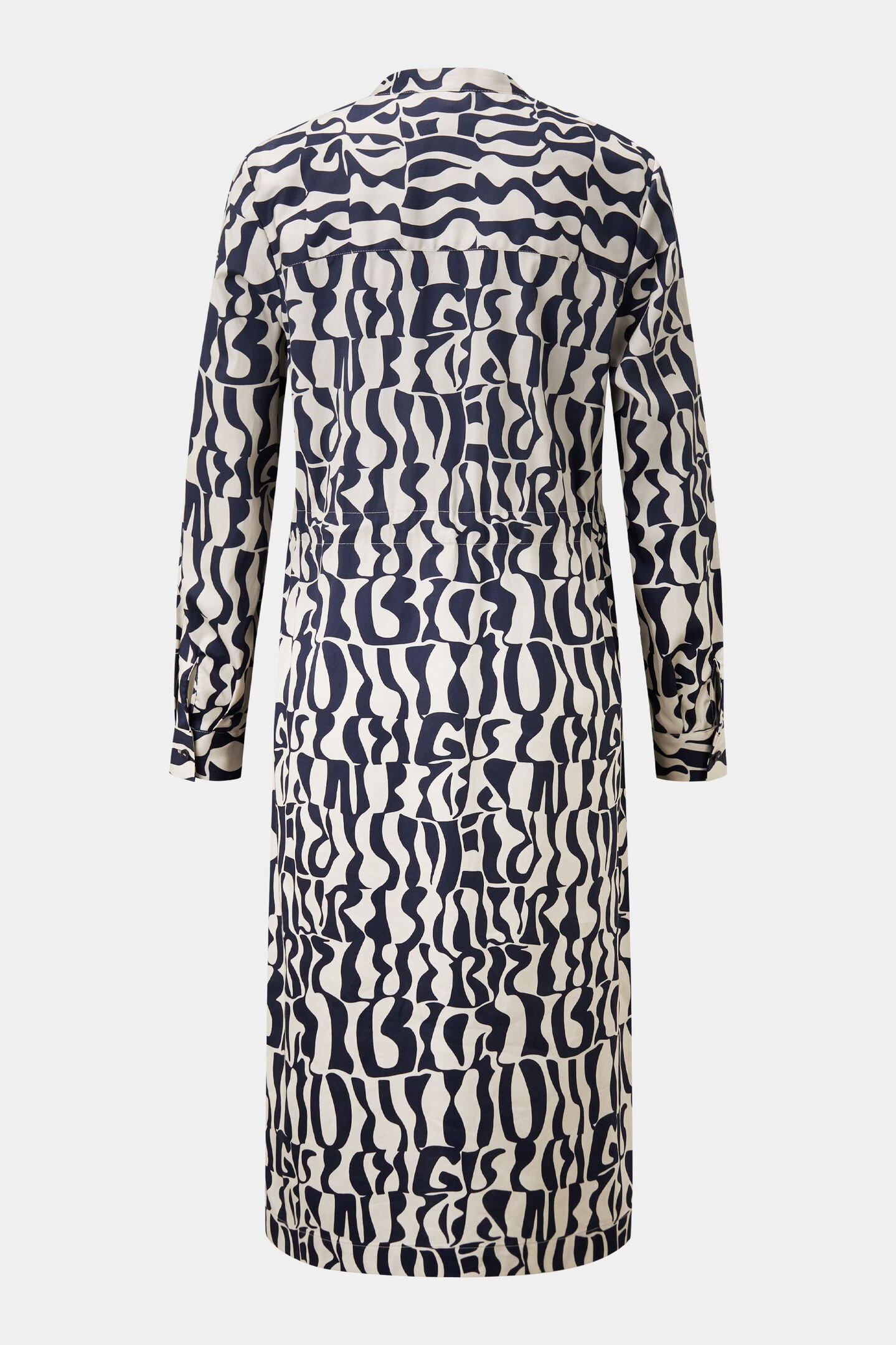 Dress Shanice Navy blue/cream