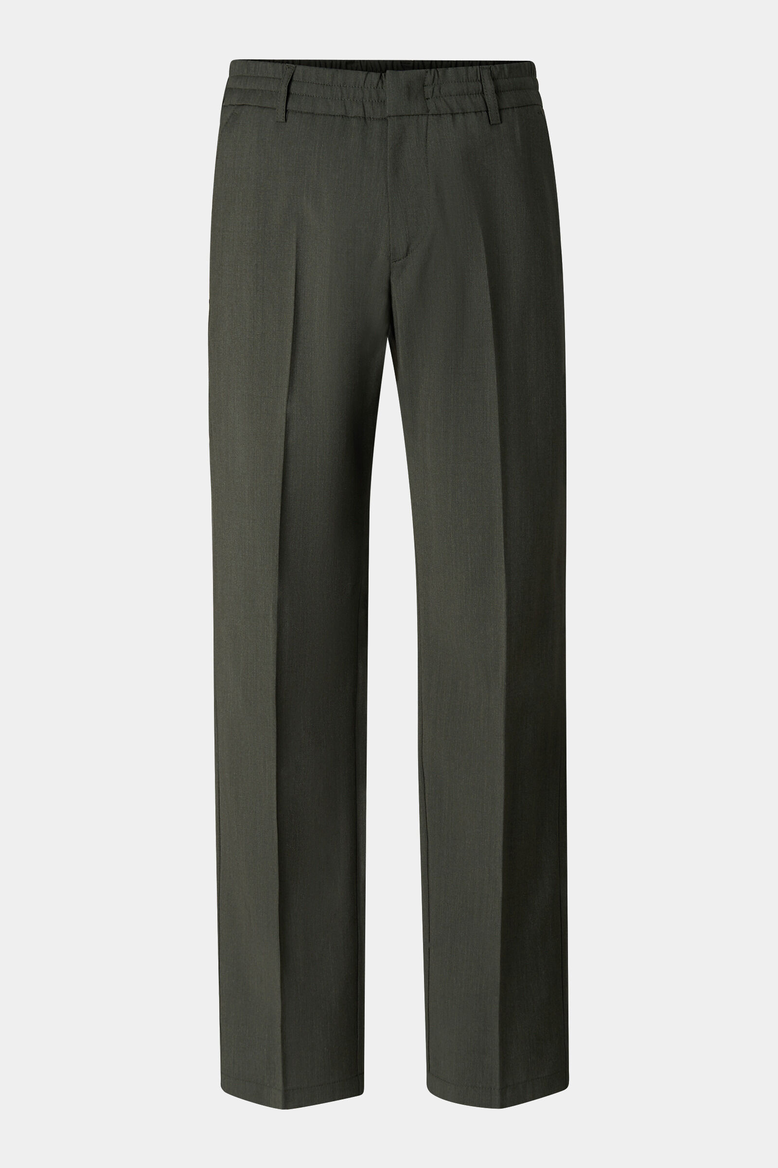 Marcus virgin wool trousers Olive green