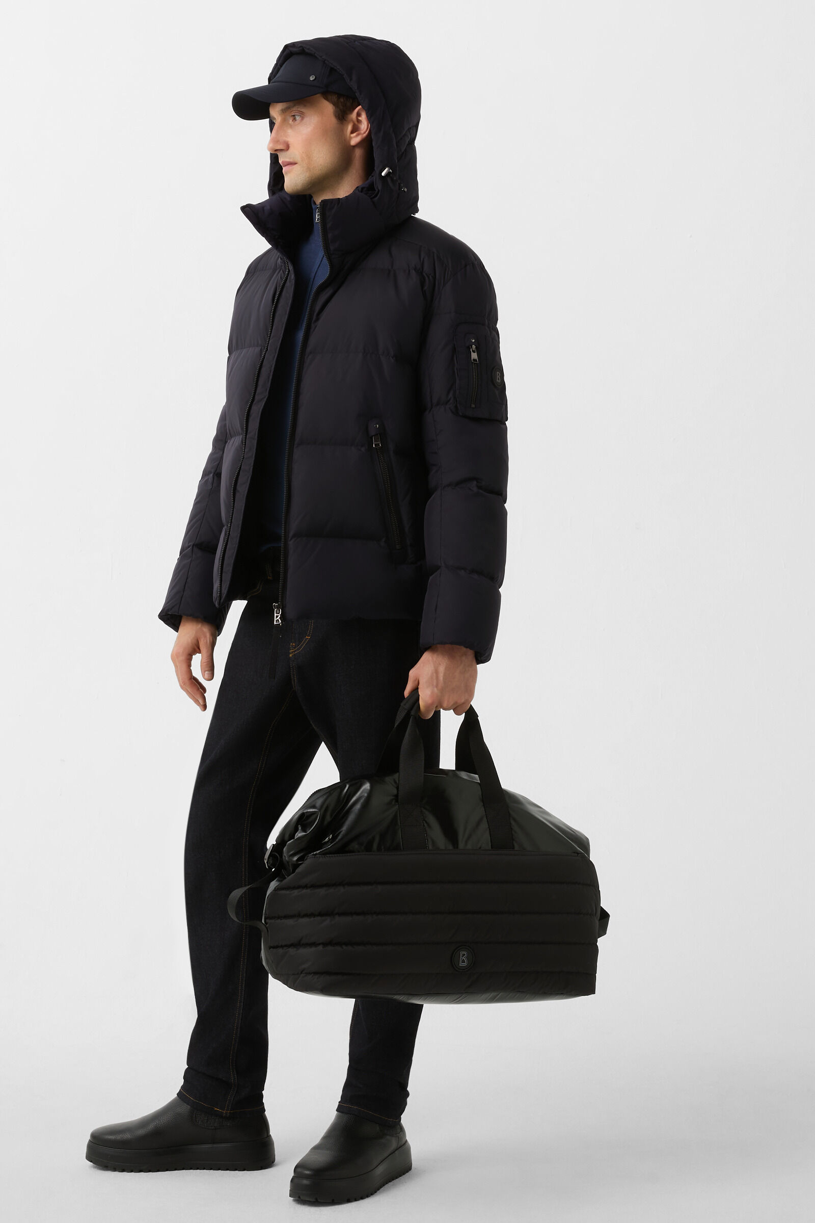Jamy down jacket Navy blue