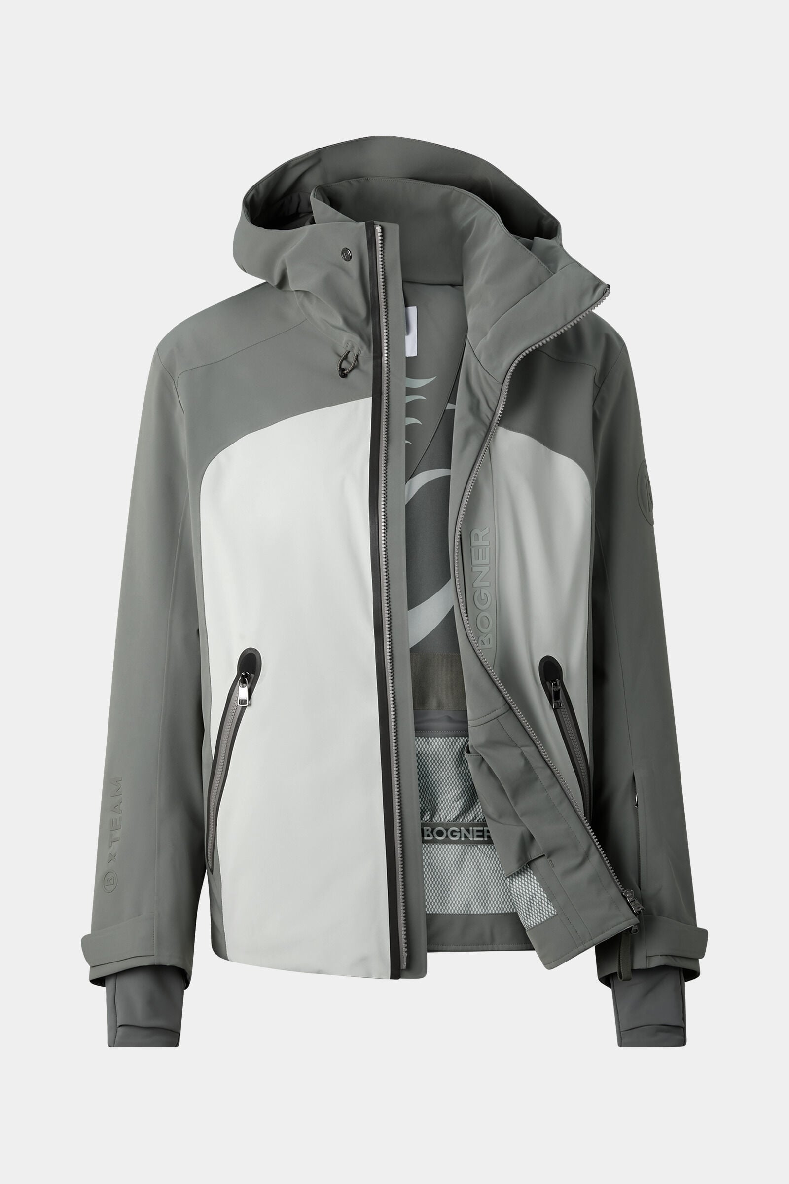 Fenno ski jacket Sage Grey