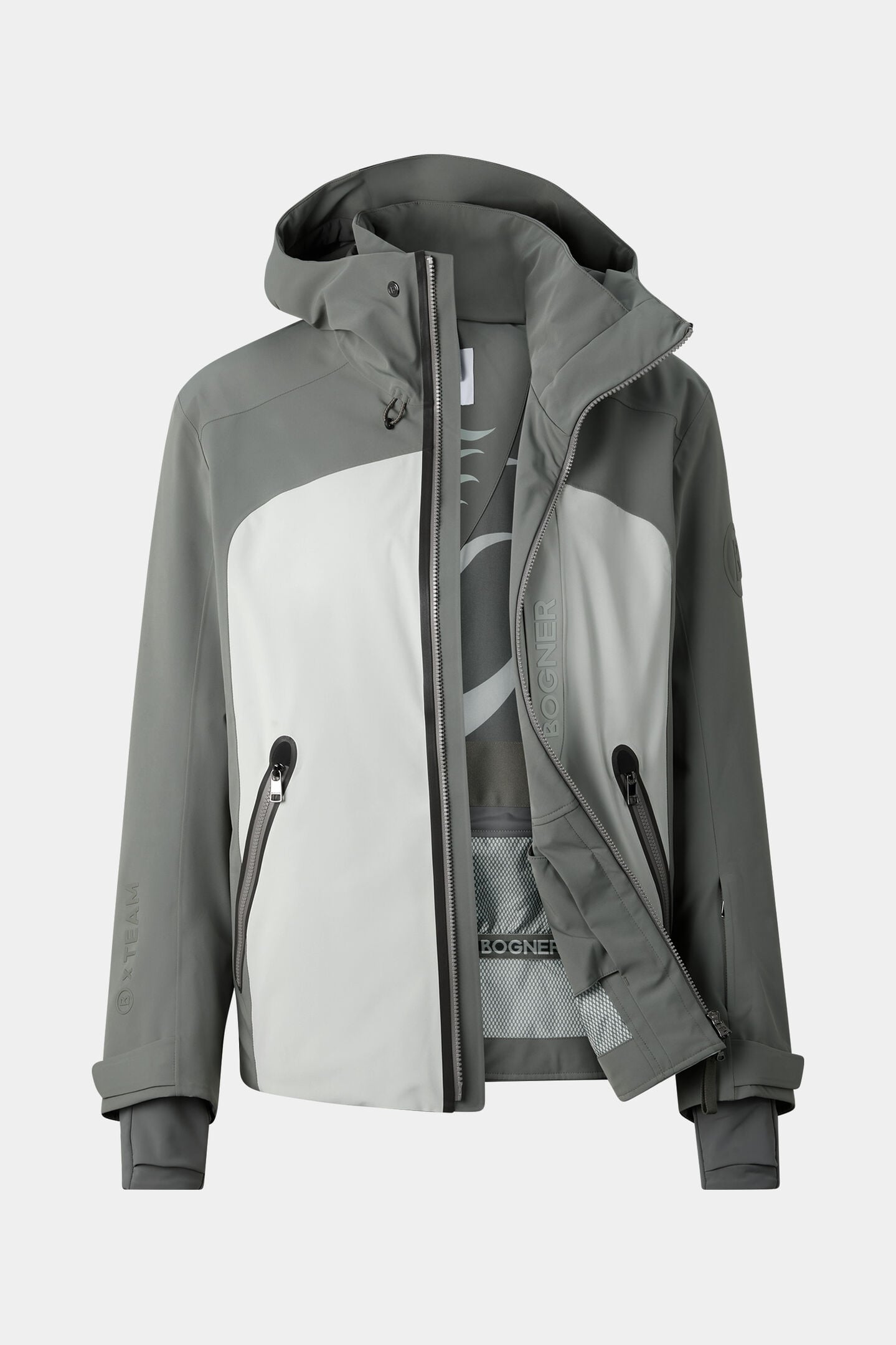 Fenno ski jacket Sage Grey