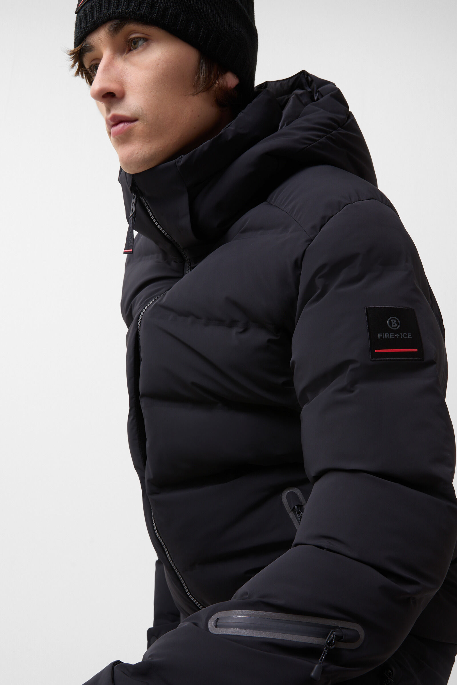 Tec-Luka ski jacket Black