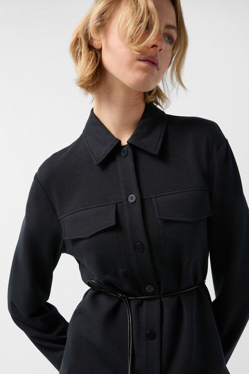 Sweat-Overshirt Filippa Schwarz
