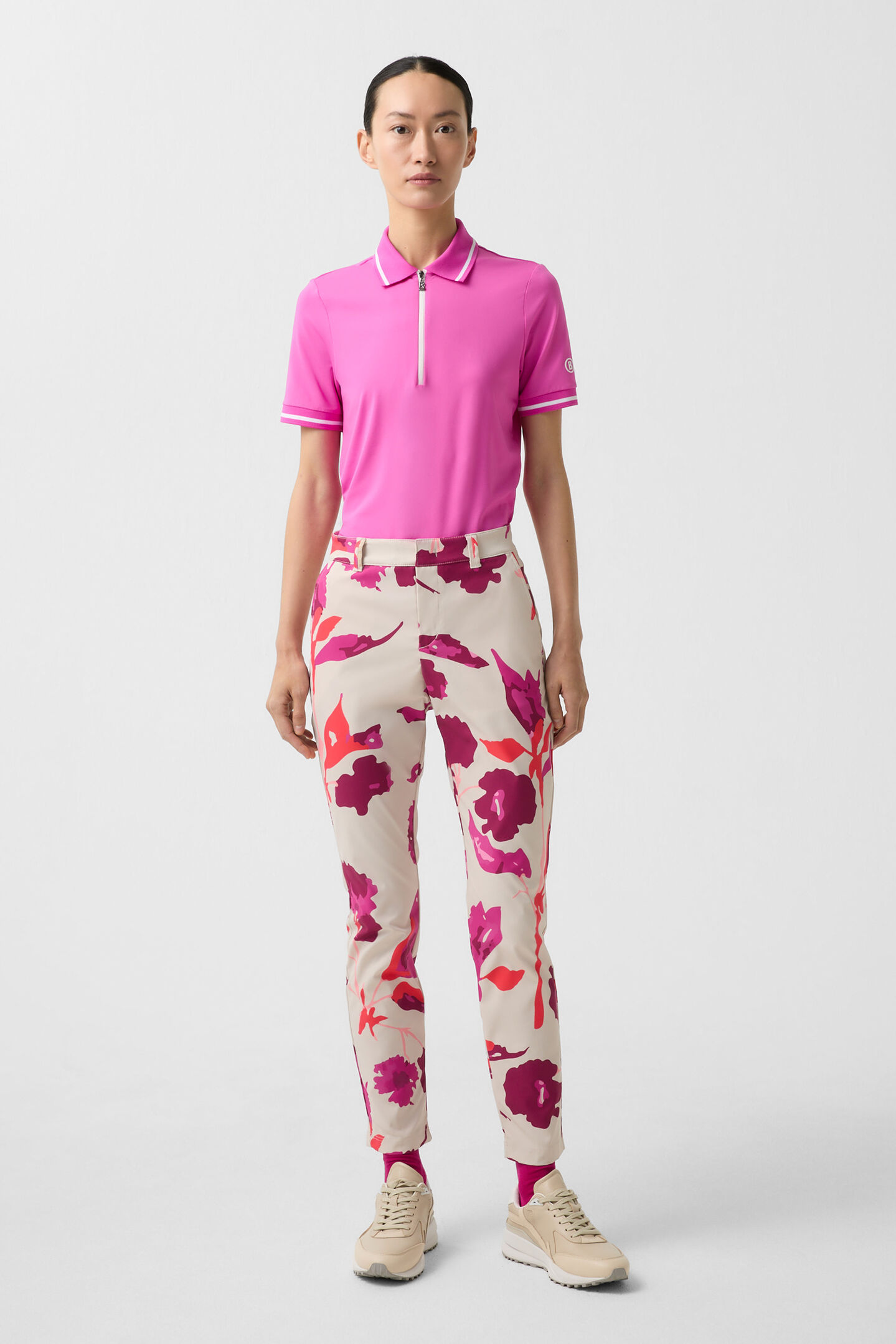 Nessi functional pants Beige/Pink