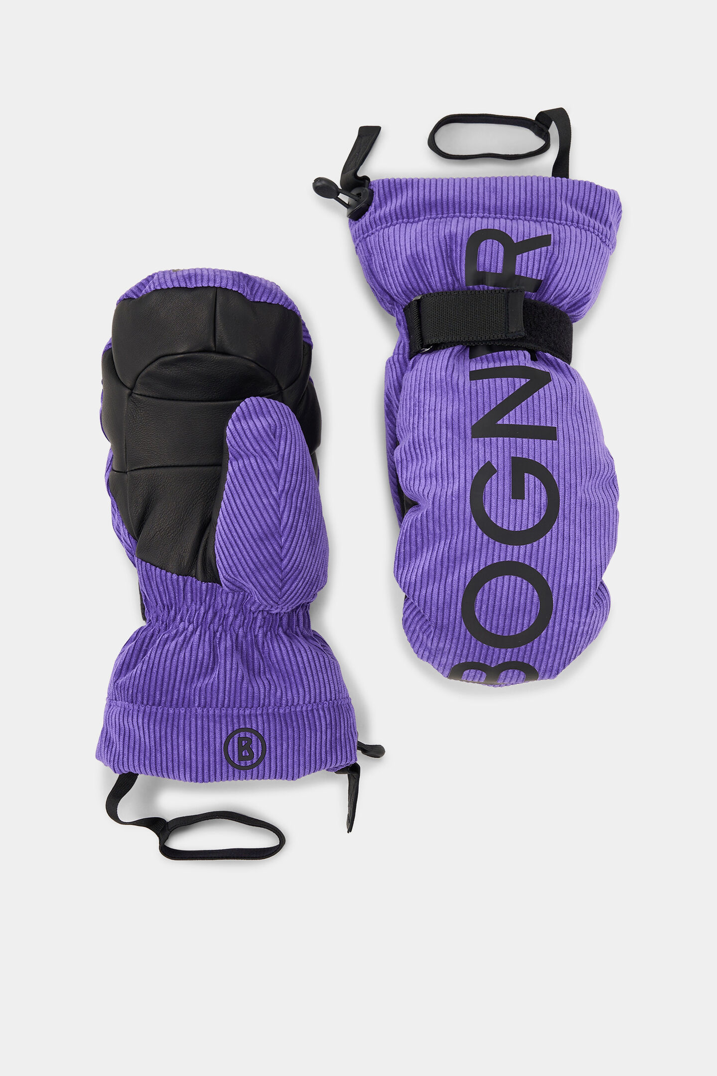 Orella ski mittens Purple/black
