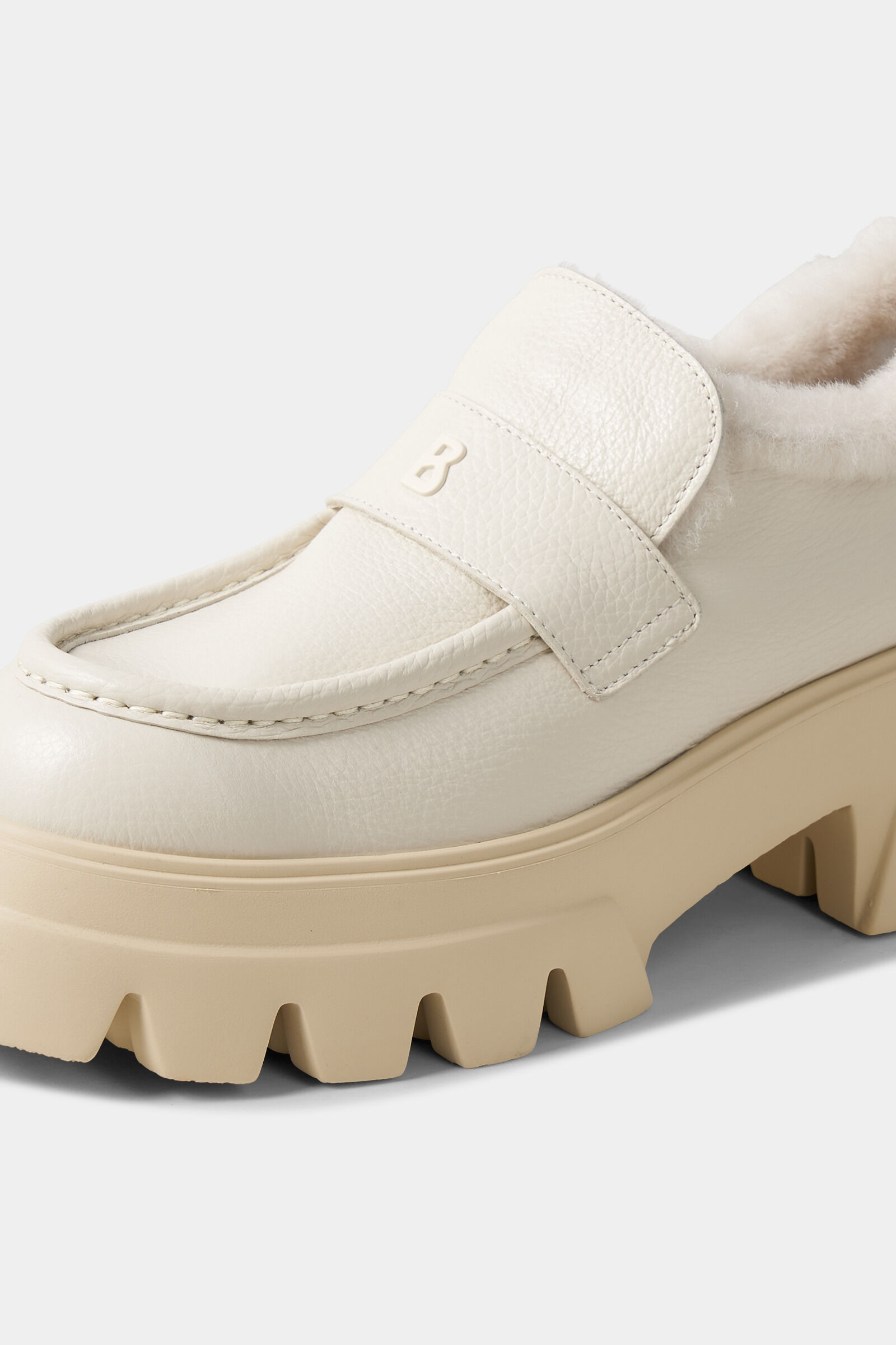 Platform loafer Sapporo Off-White