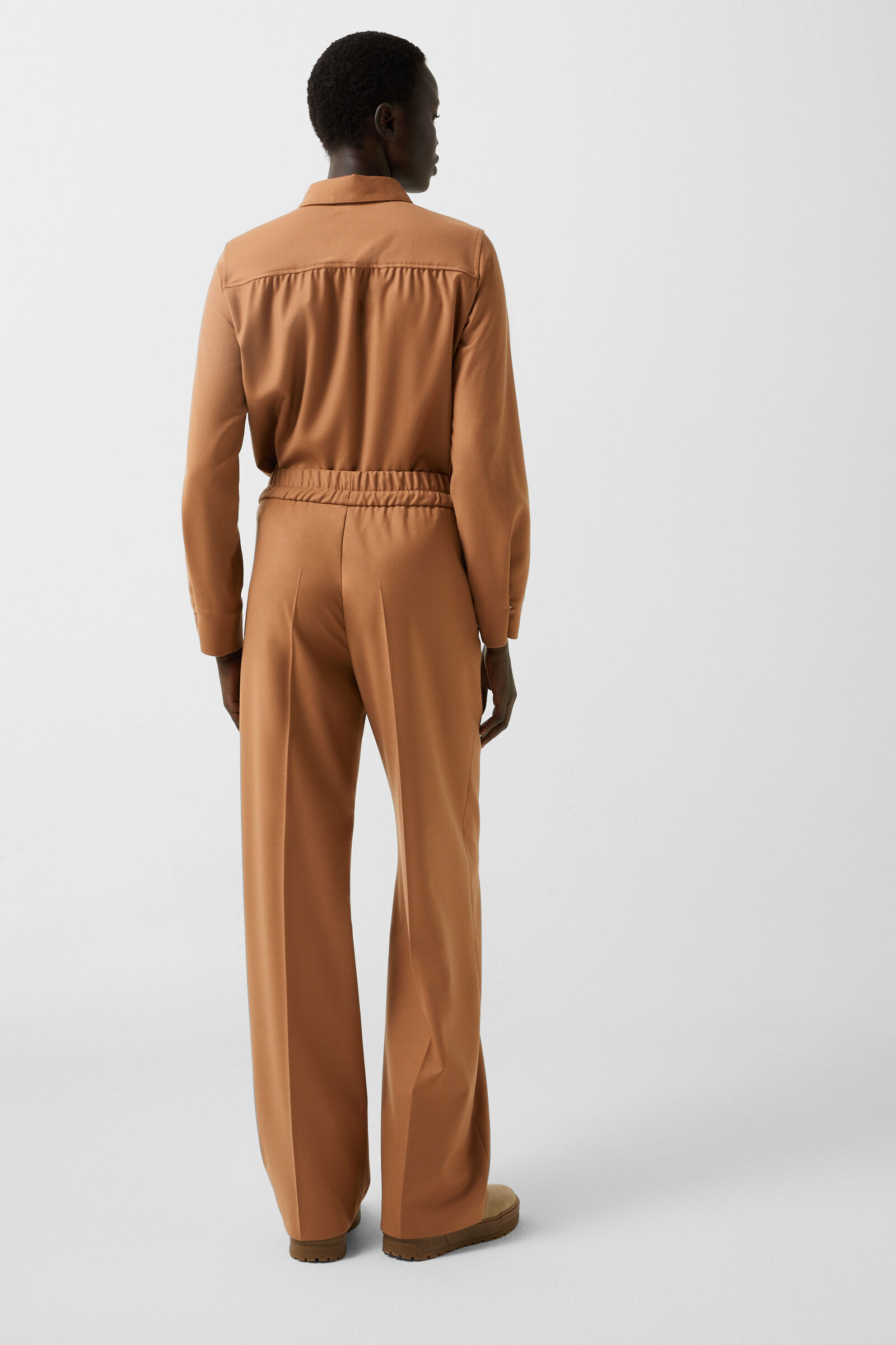 Ella flannel trousers Hazel