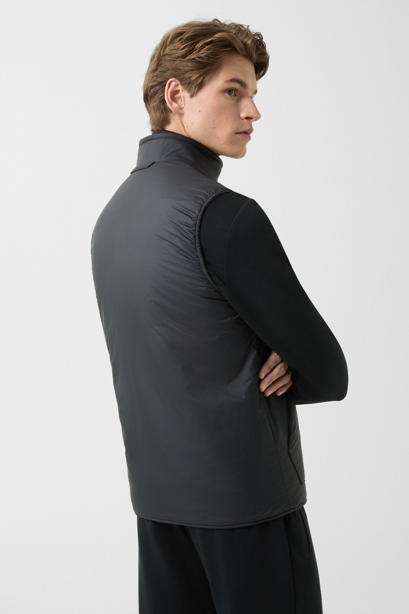 Willis reversible waistcoat Black/grey