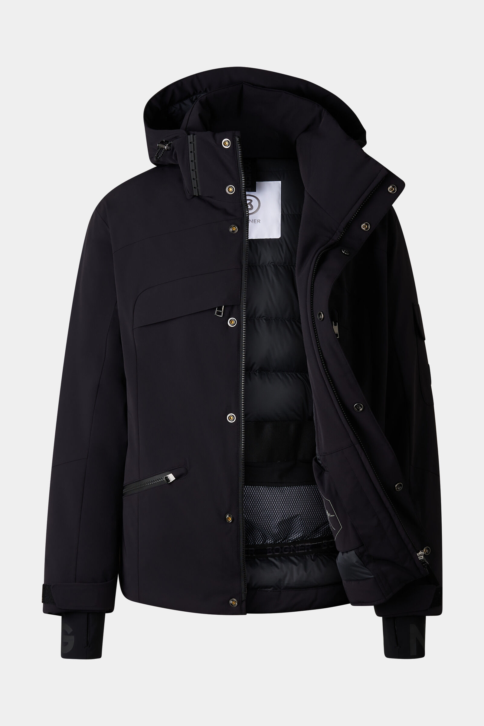 Danjo down ski jacket Black