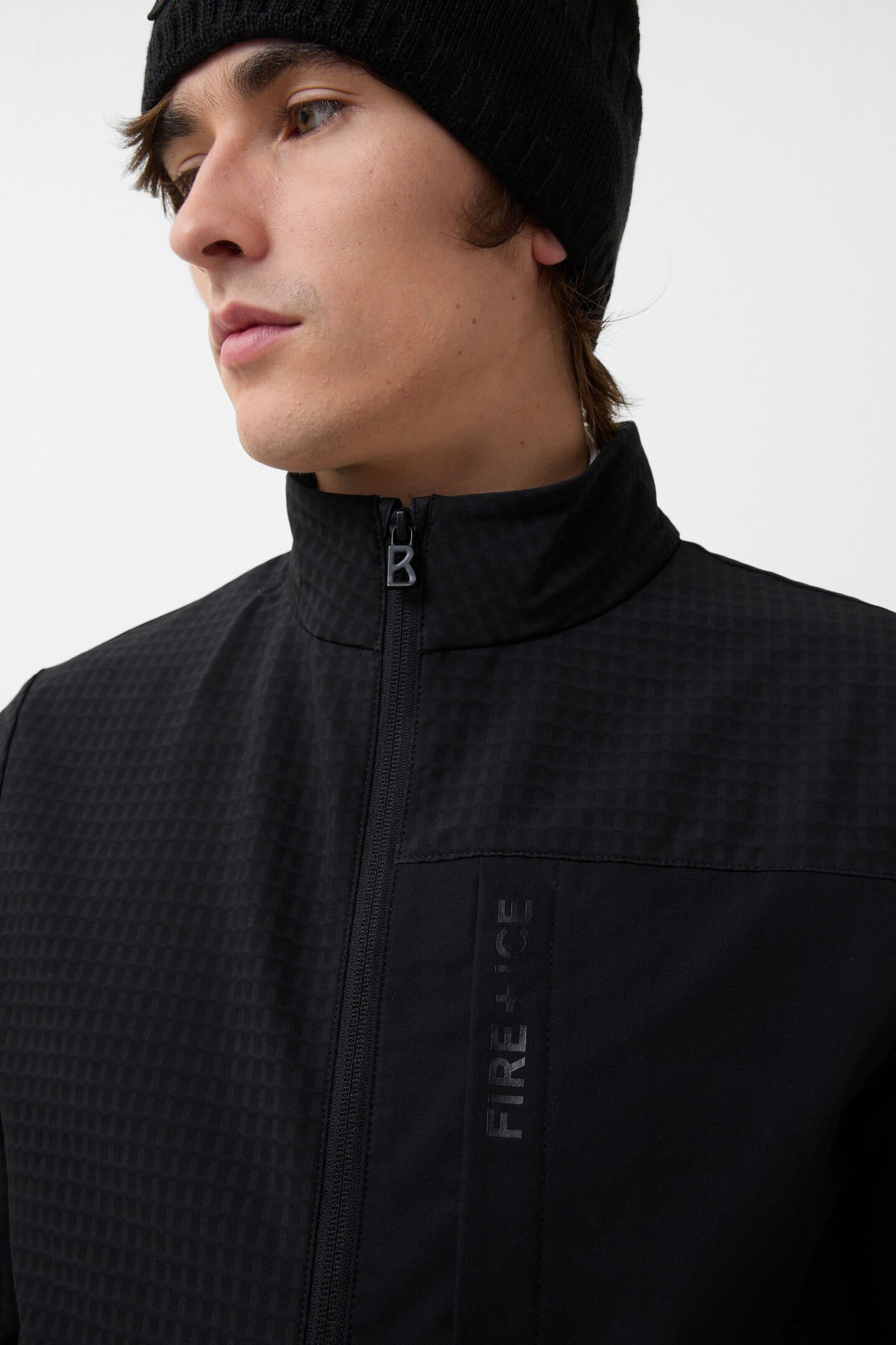 Midlayer jacket Alric Black