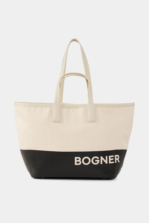 Shopper Wiesen Lotta Creme/Schwarz
