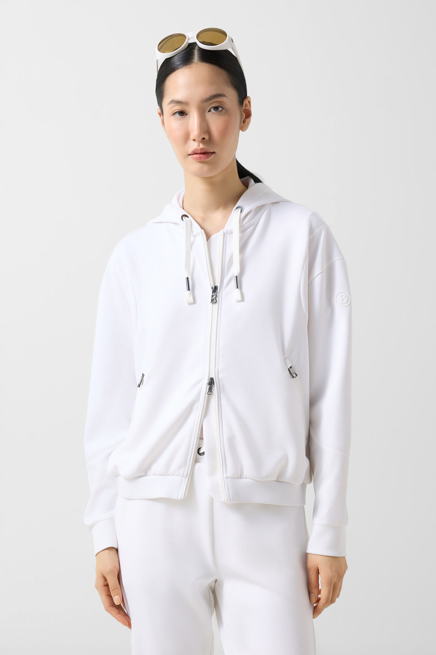 Julietta jersey jacket White