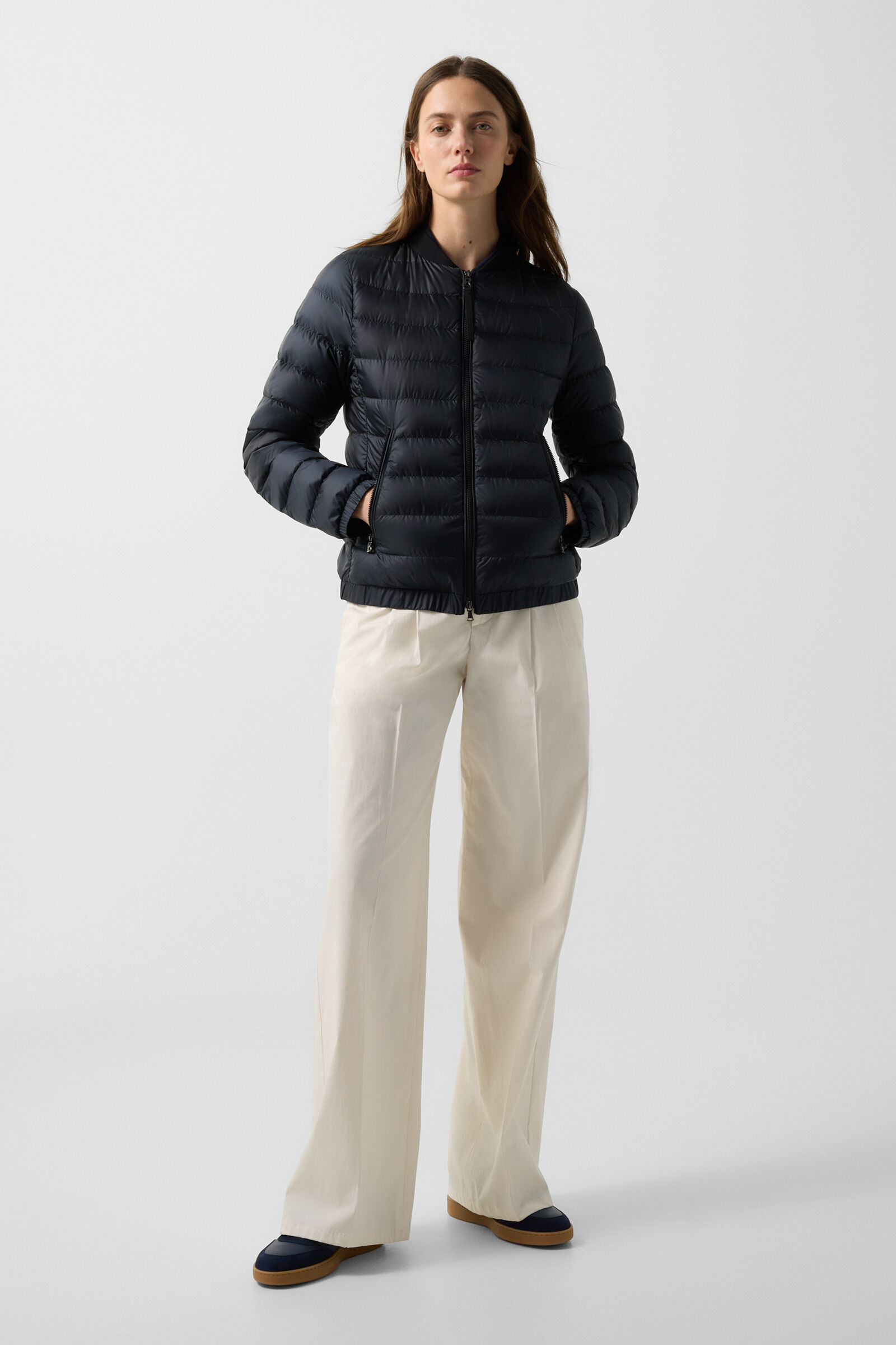 Marybel lightweight down jacket Black