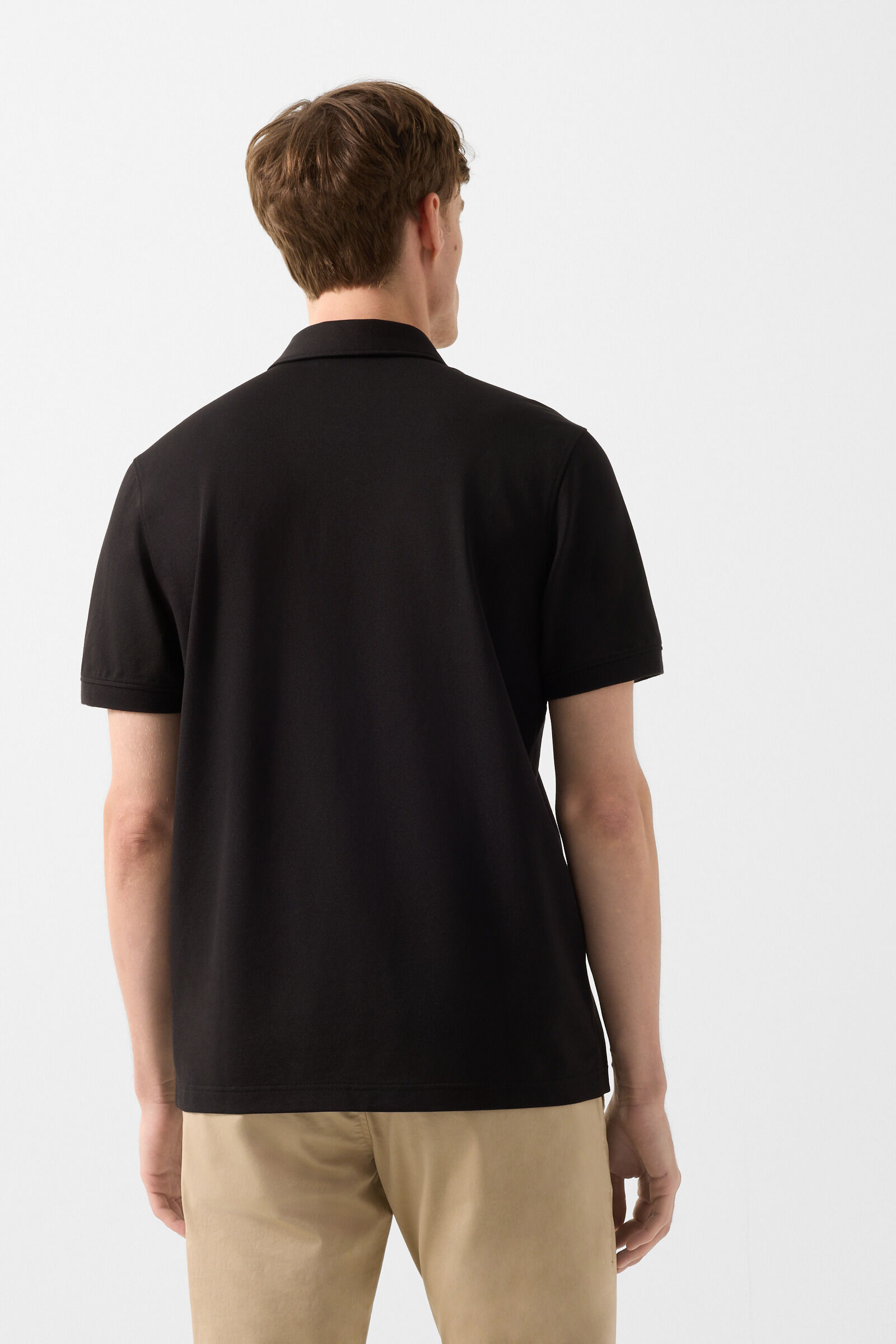 Polo-Shirt Timo Schwarz