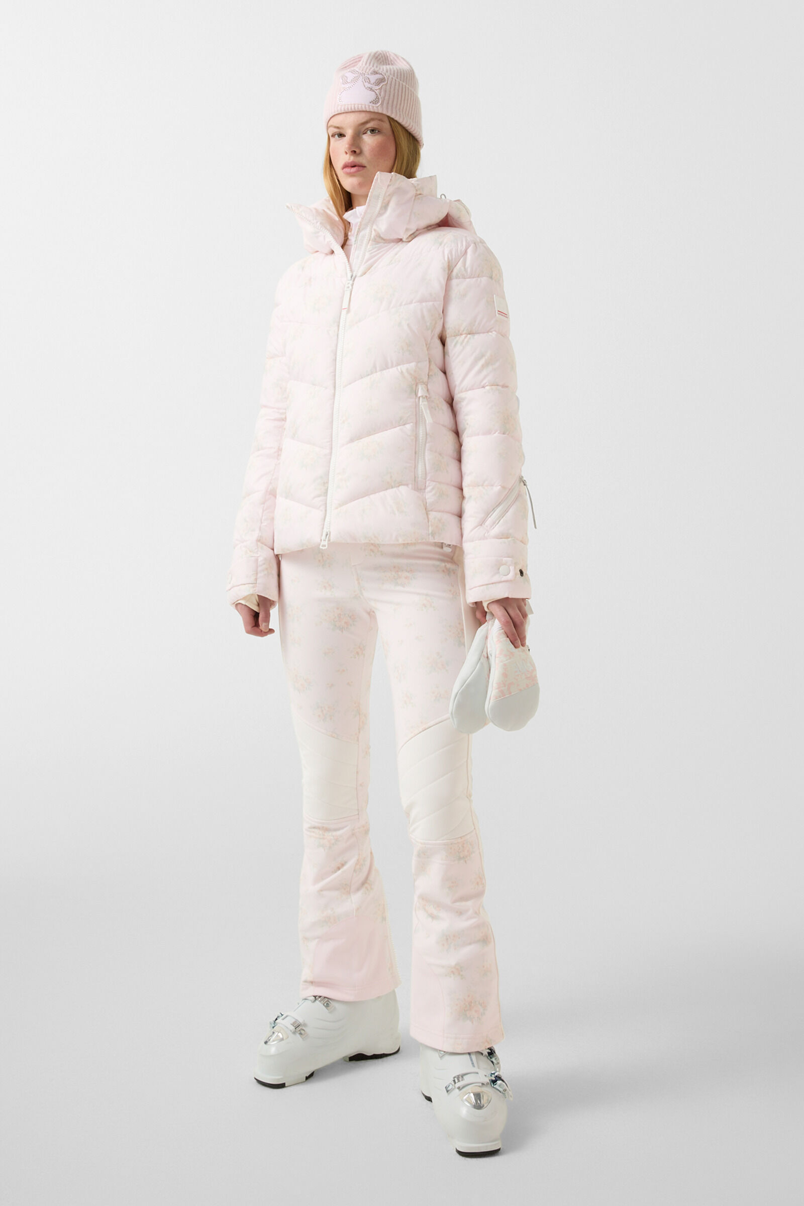 Saelly quilted jacket Pink