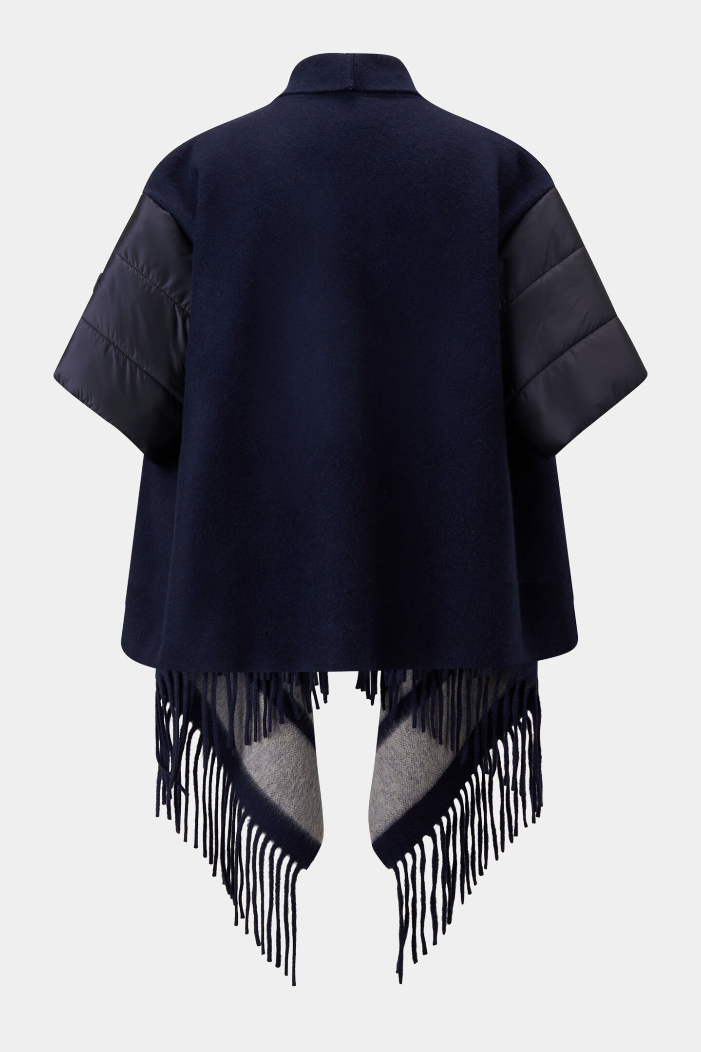 Poncho-Jacke Nica Navy-Blau