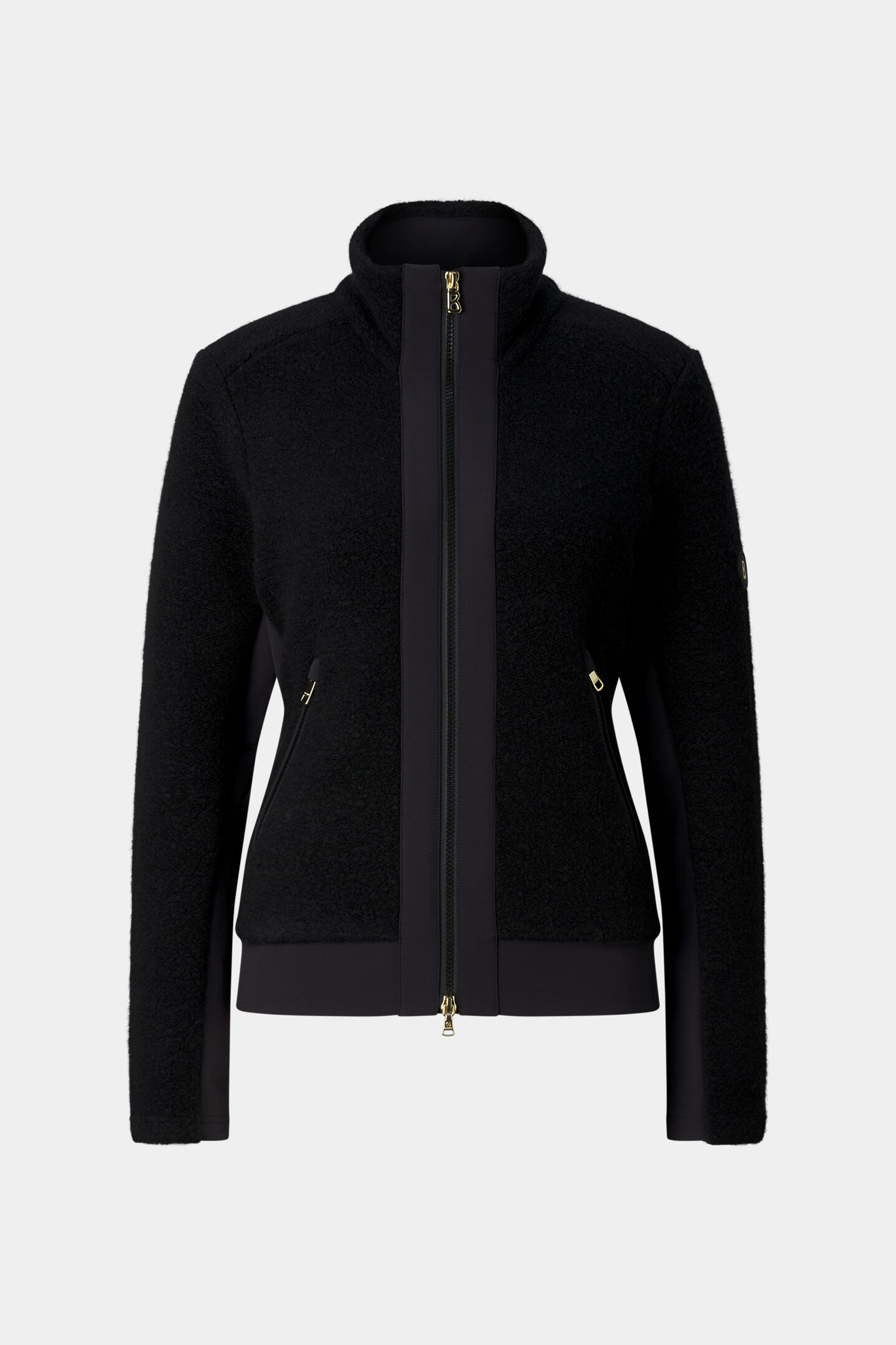 Fjella Mid-Layer Terry Jacket Black