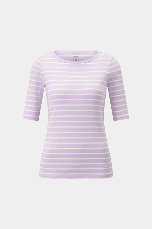 T-Shirt Louna Flieder/Off-White