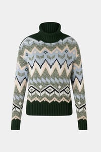 Norwegian jumper Raegan Green/beige/light blue Norwegian jumper Raegan Green/beige/light blue