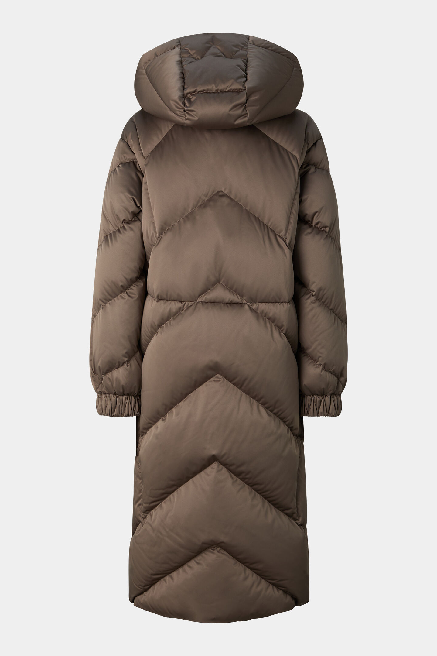 Ginny down coat Grey-brown