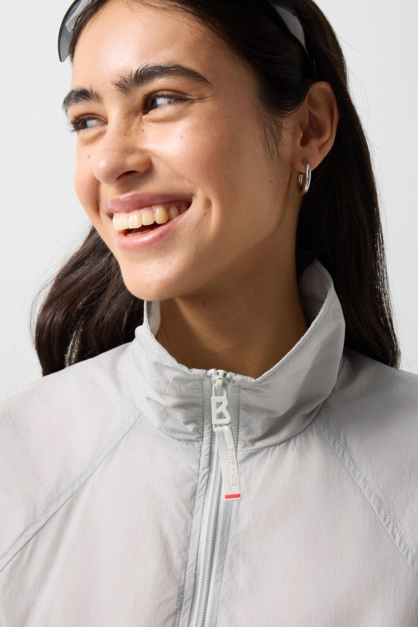 Lightweight-Jacke Keke Hellgrau