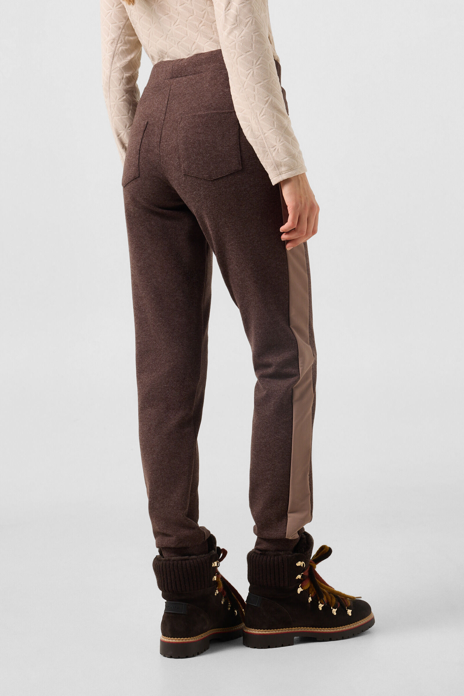 Flanellhose Katalin Dunkelbraun