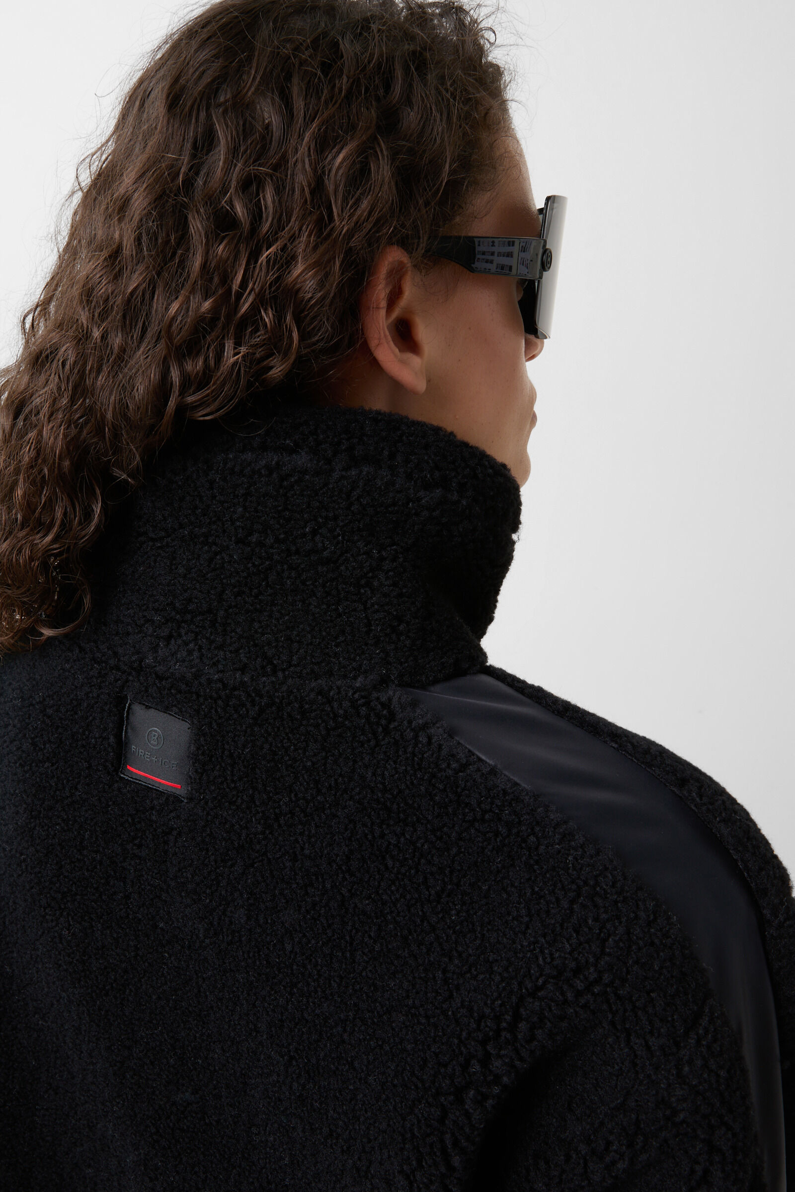 Teddy midlayer Ninetta Black