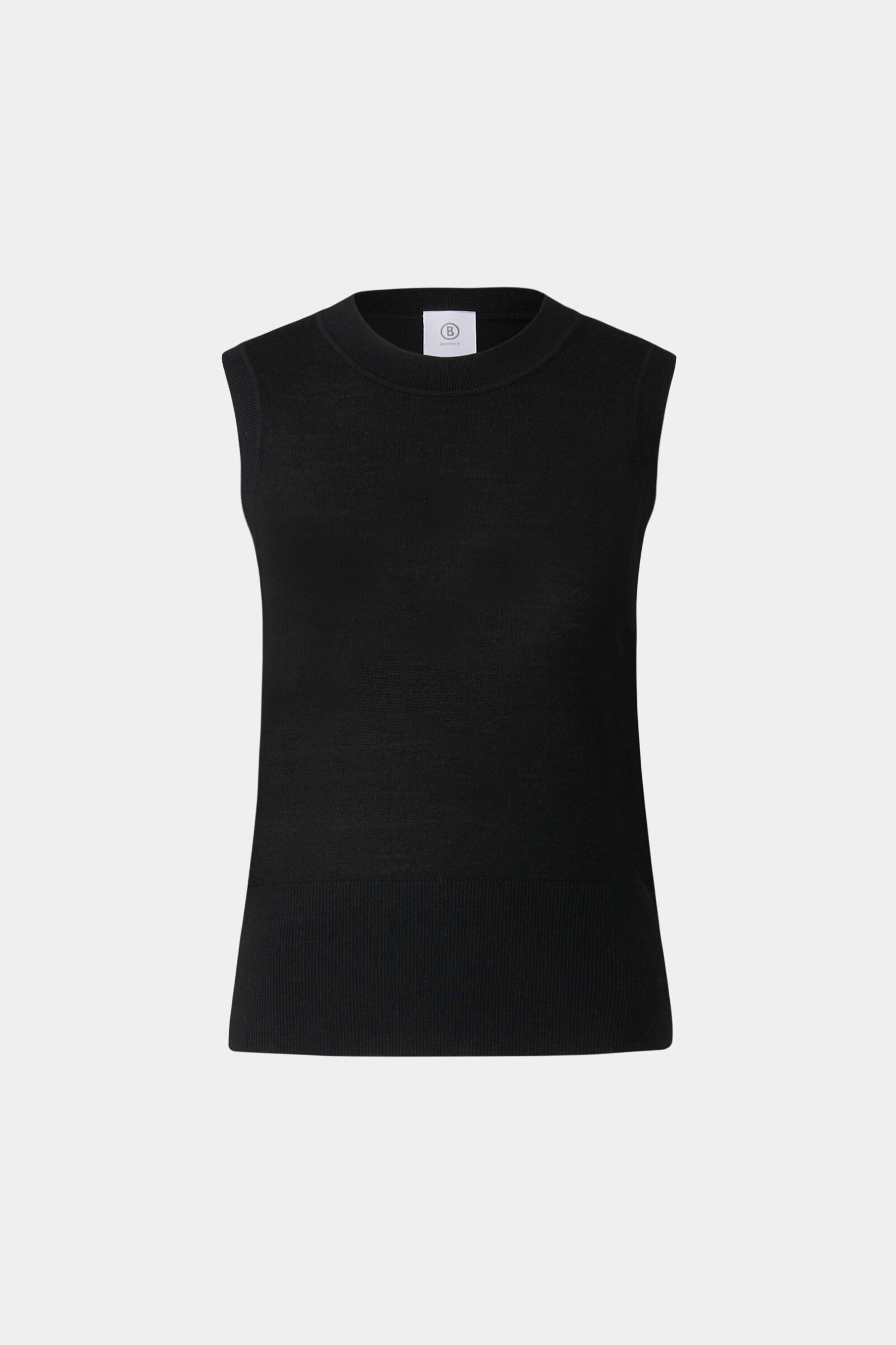 Strick-Top Isola Schwarz