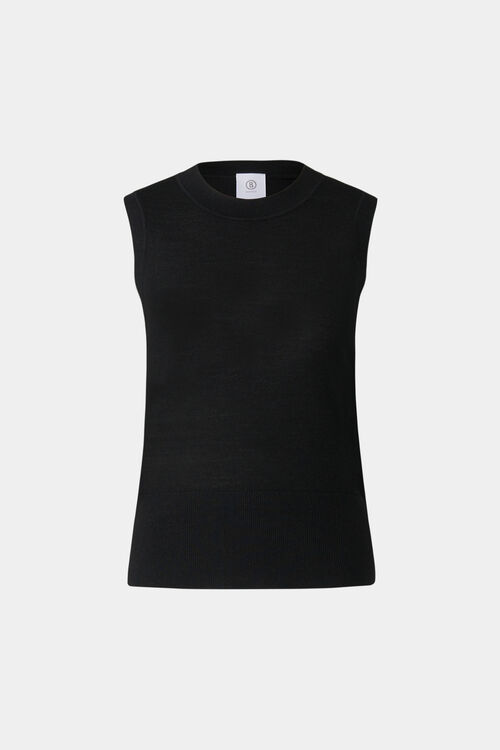 Strick-Top Isola Schwarz