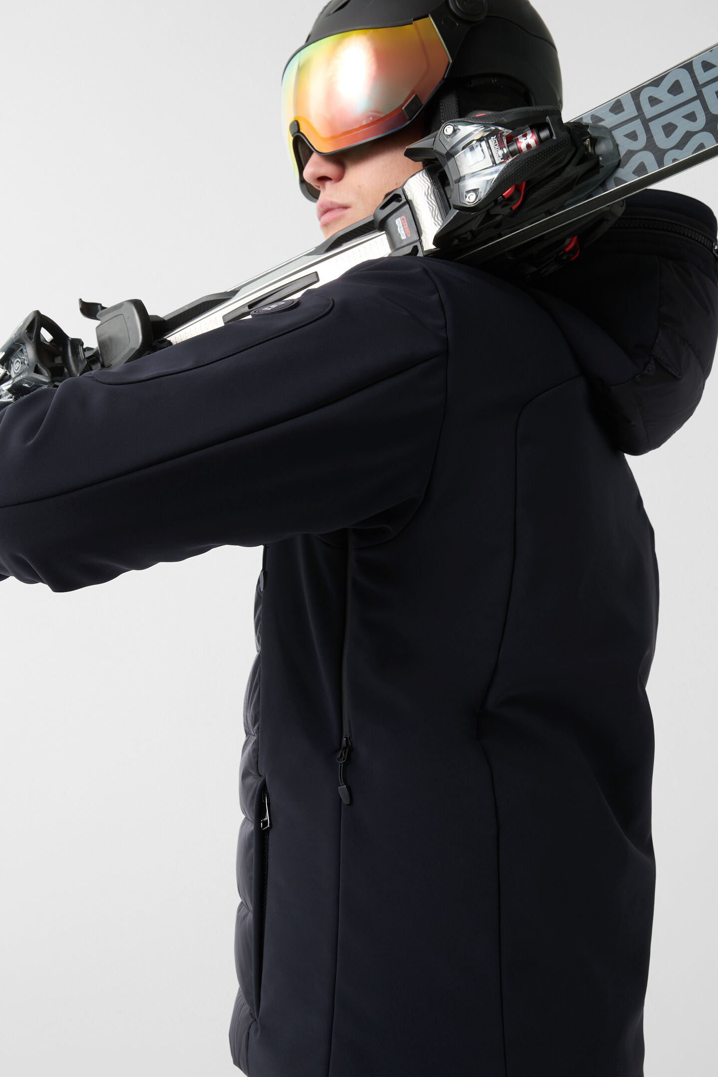 Zoran softshell ski jacket Black
