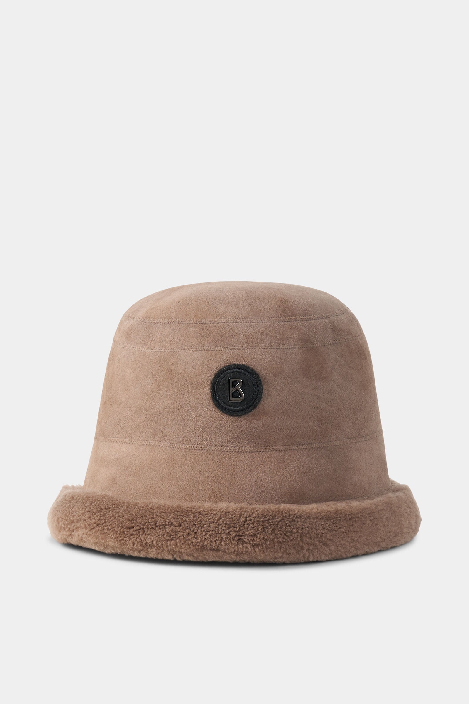 Arno Lambskin Bucket Hat Hazel