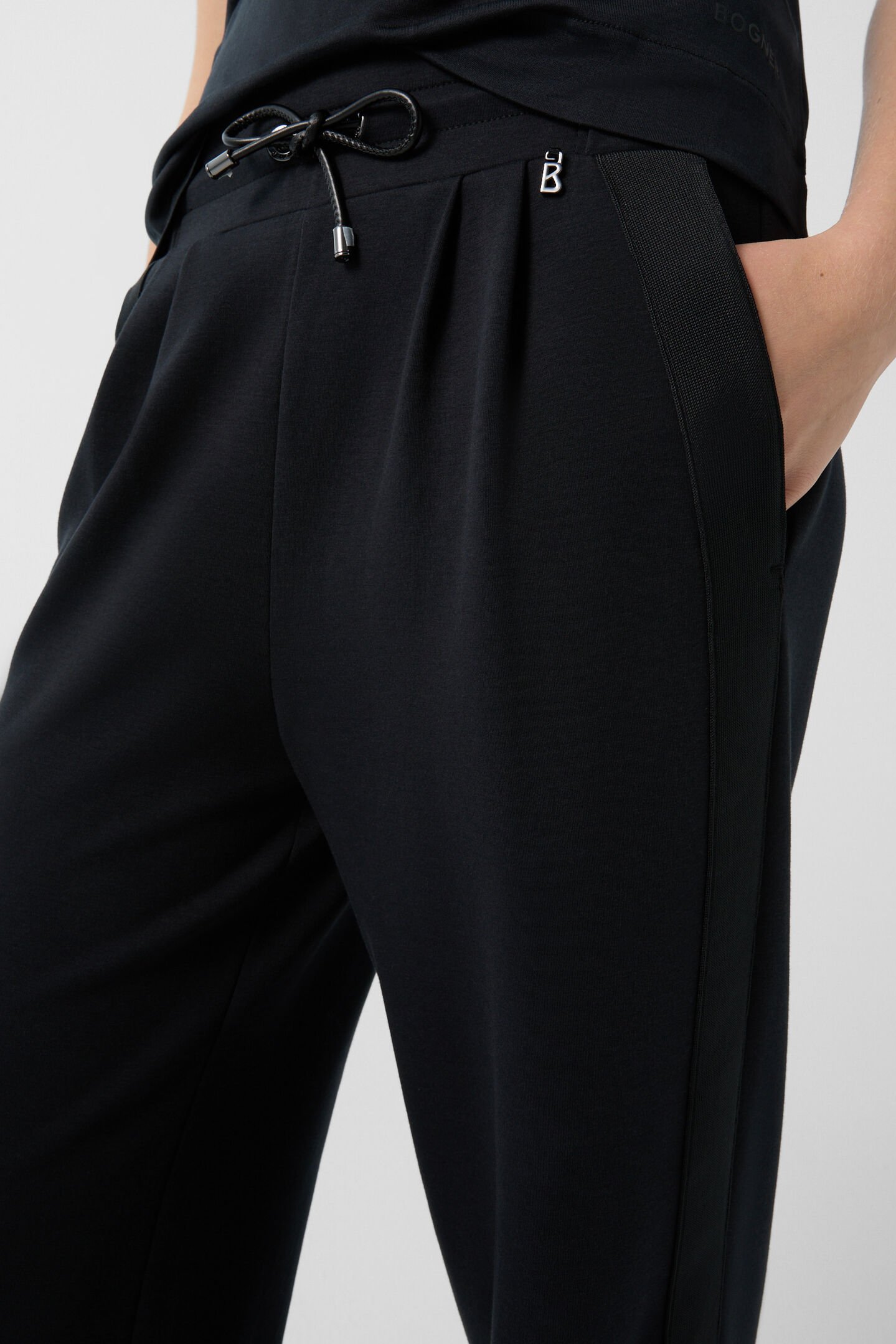 Filia jersey trousers Black