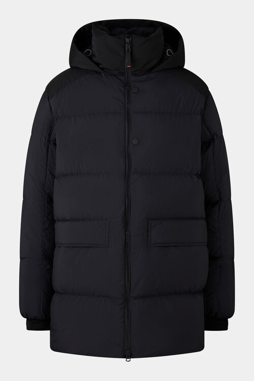 Yaron down short coat Black