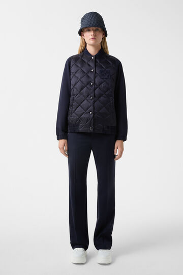 Veste universitaire hybride Aileen Bleu marine Veste universitaire hybride Aileen Bleu marine