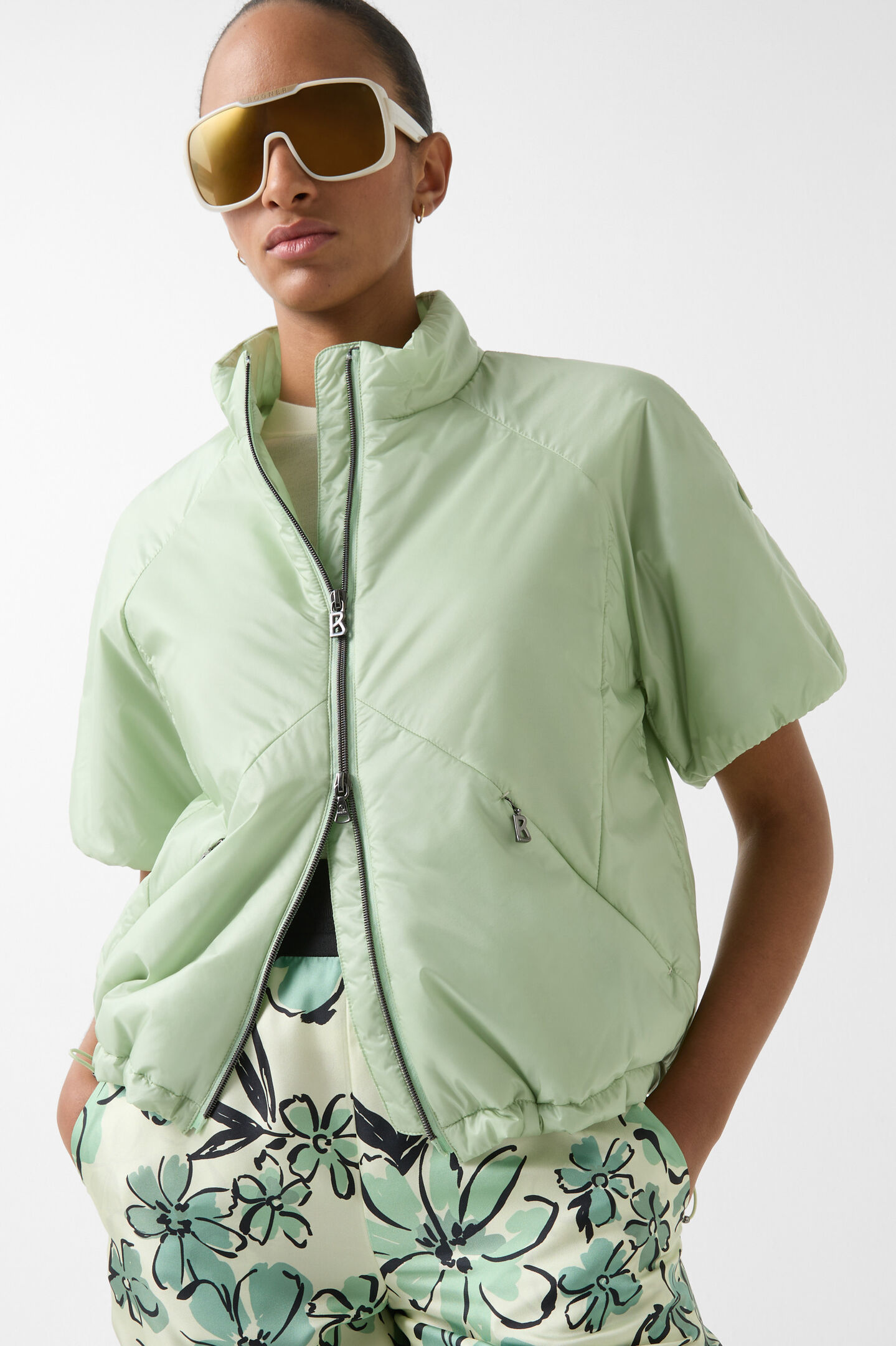 Kurzarm-Jacke Britany Mint