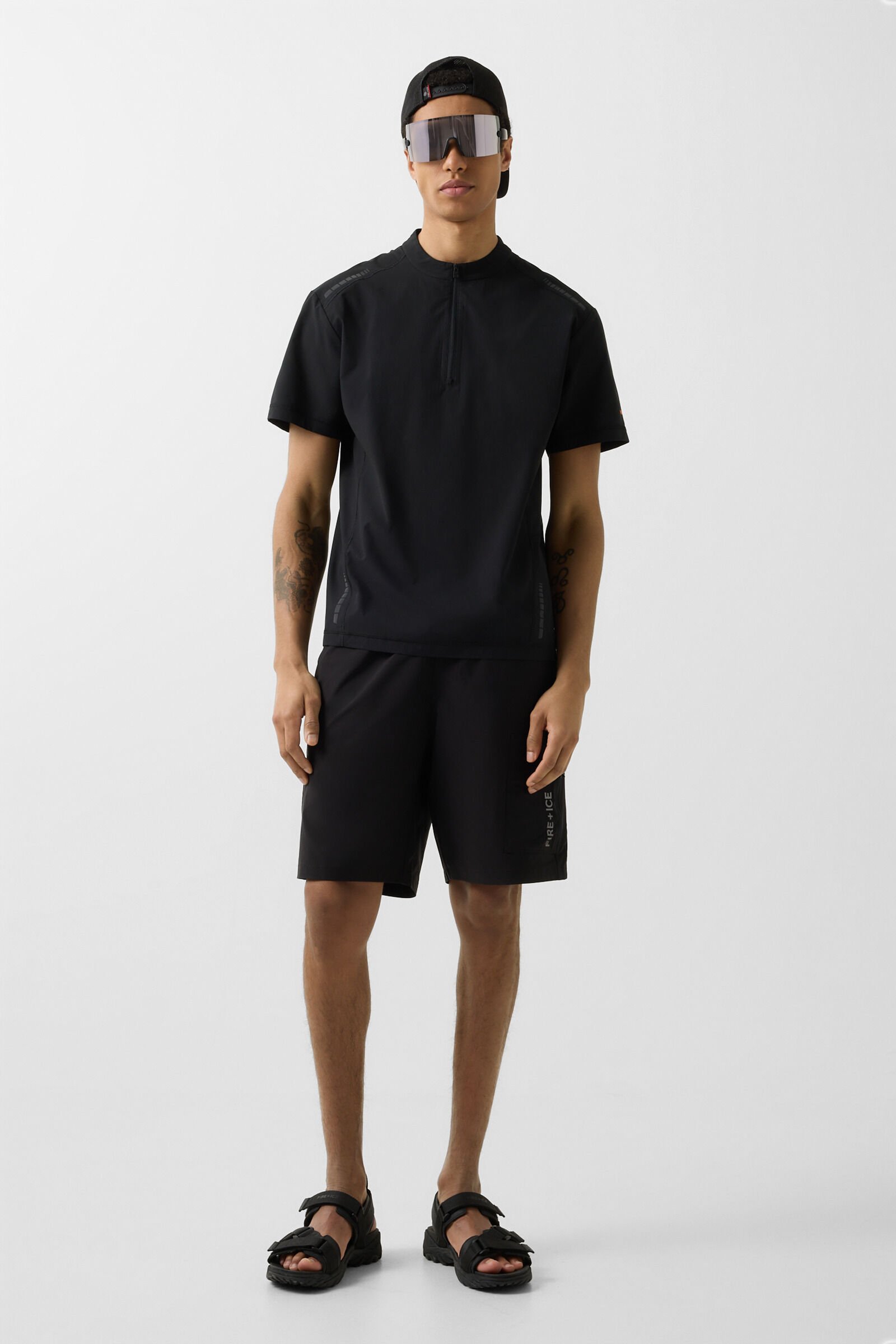 Aouli functional shirt Black