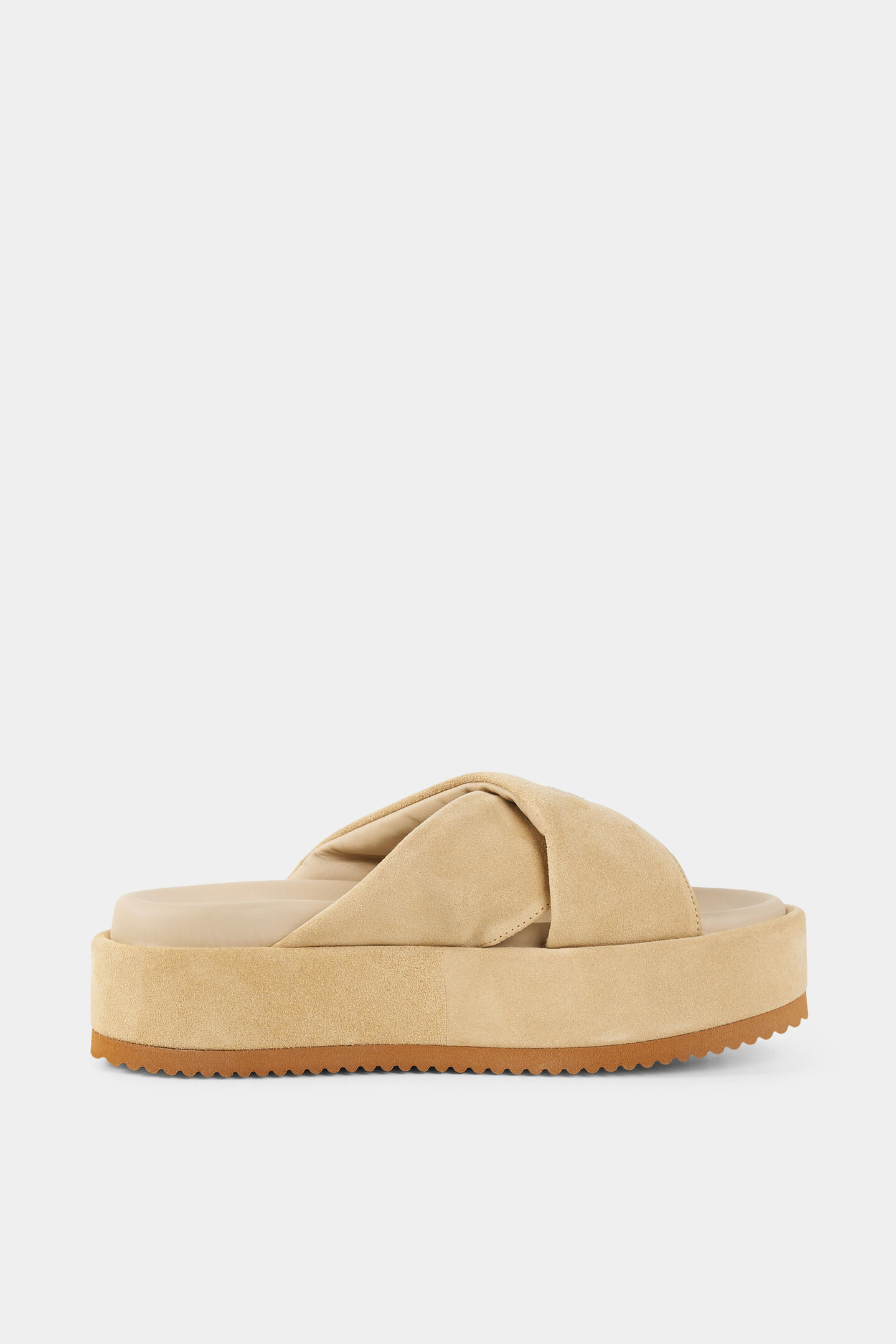 Sorrento platform sandals Beige