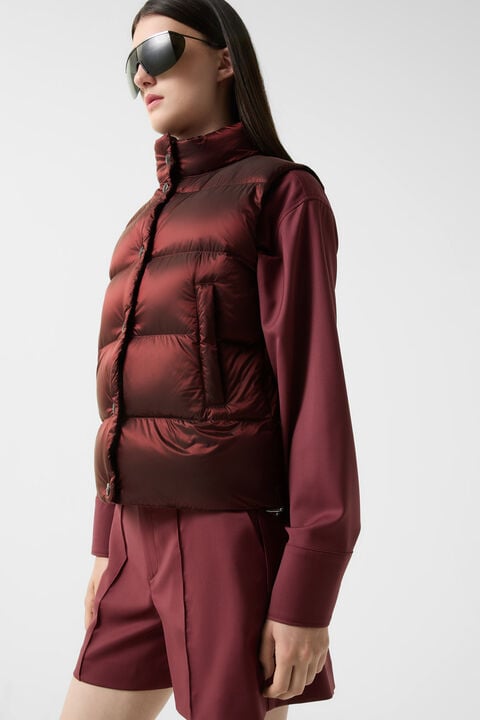 Orely down vest Wine red Orely down vest Wine red