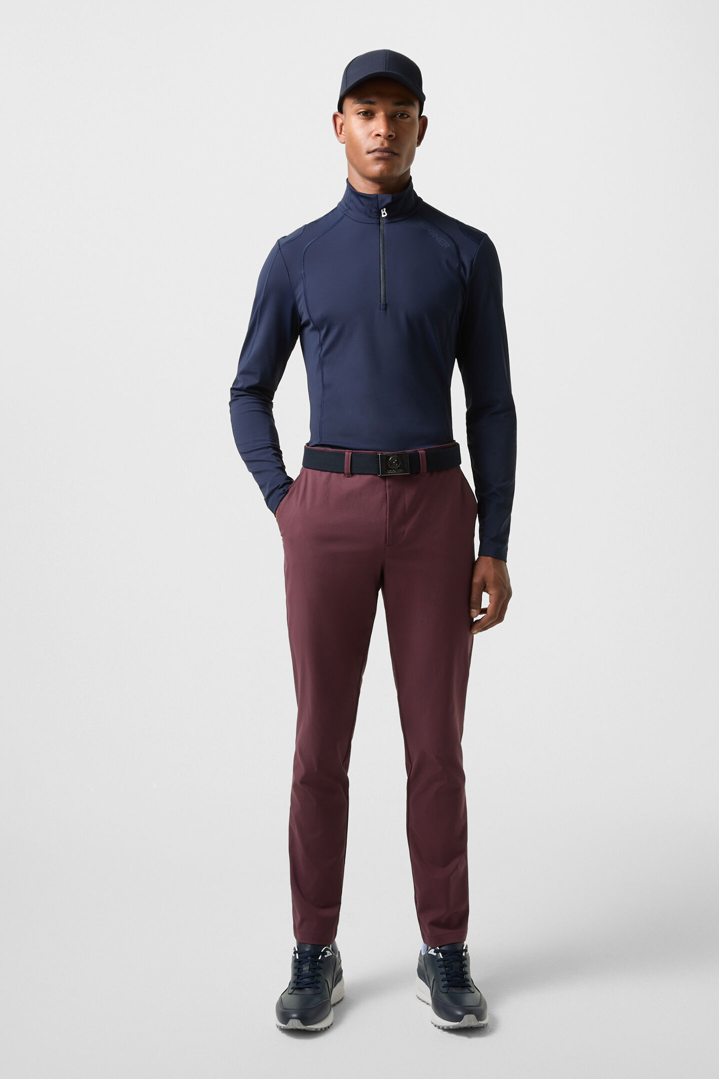 Anjo functional trousers Bordeaux