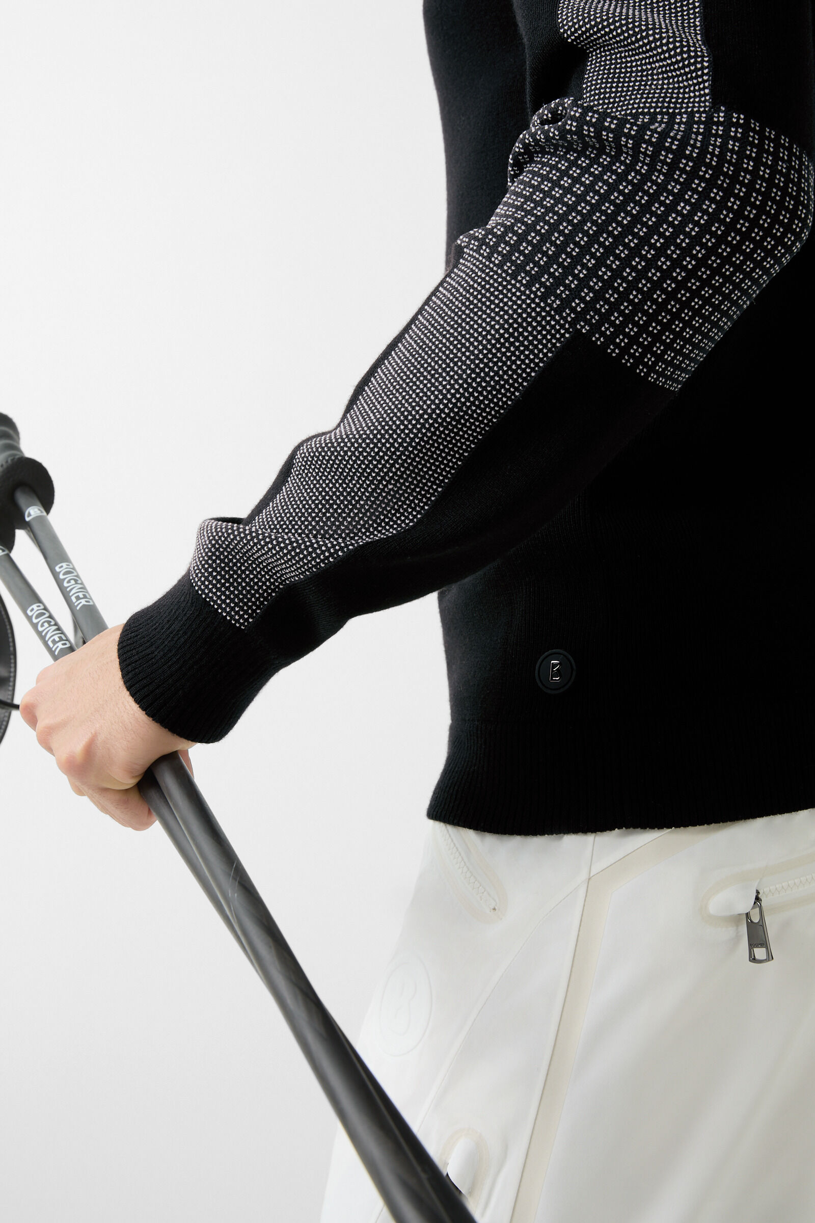 Emil turtleneck pullover Black