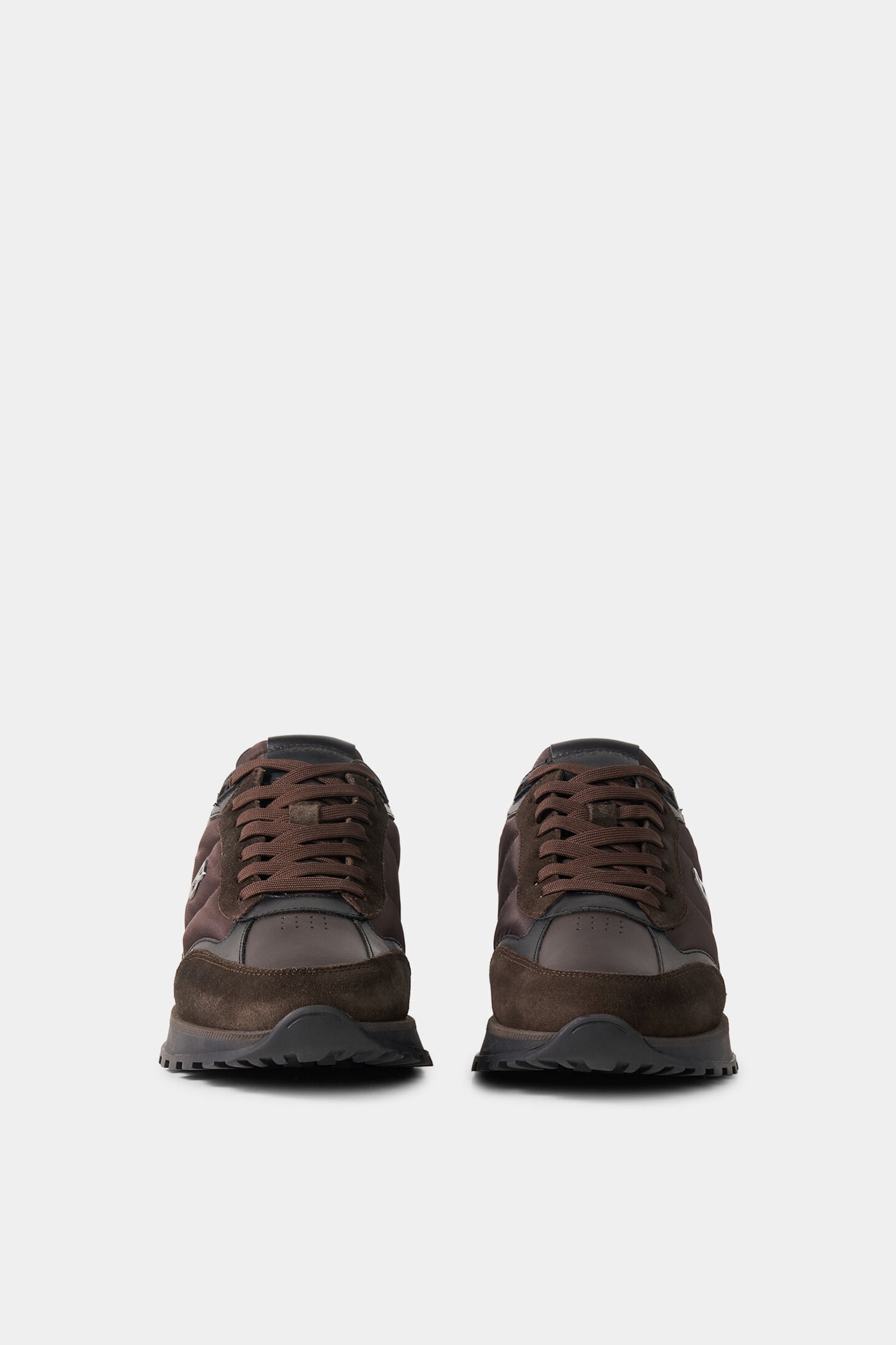 Newport running trainers Dark brown