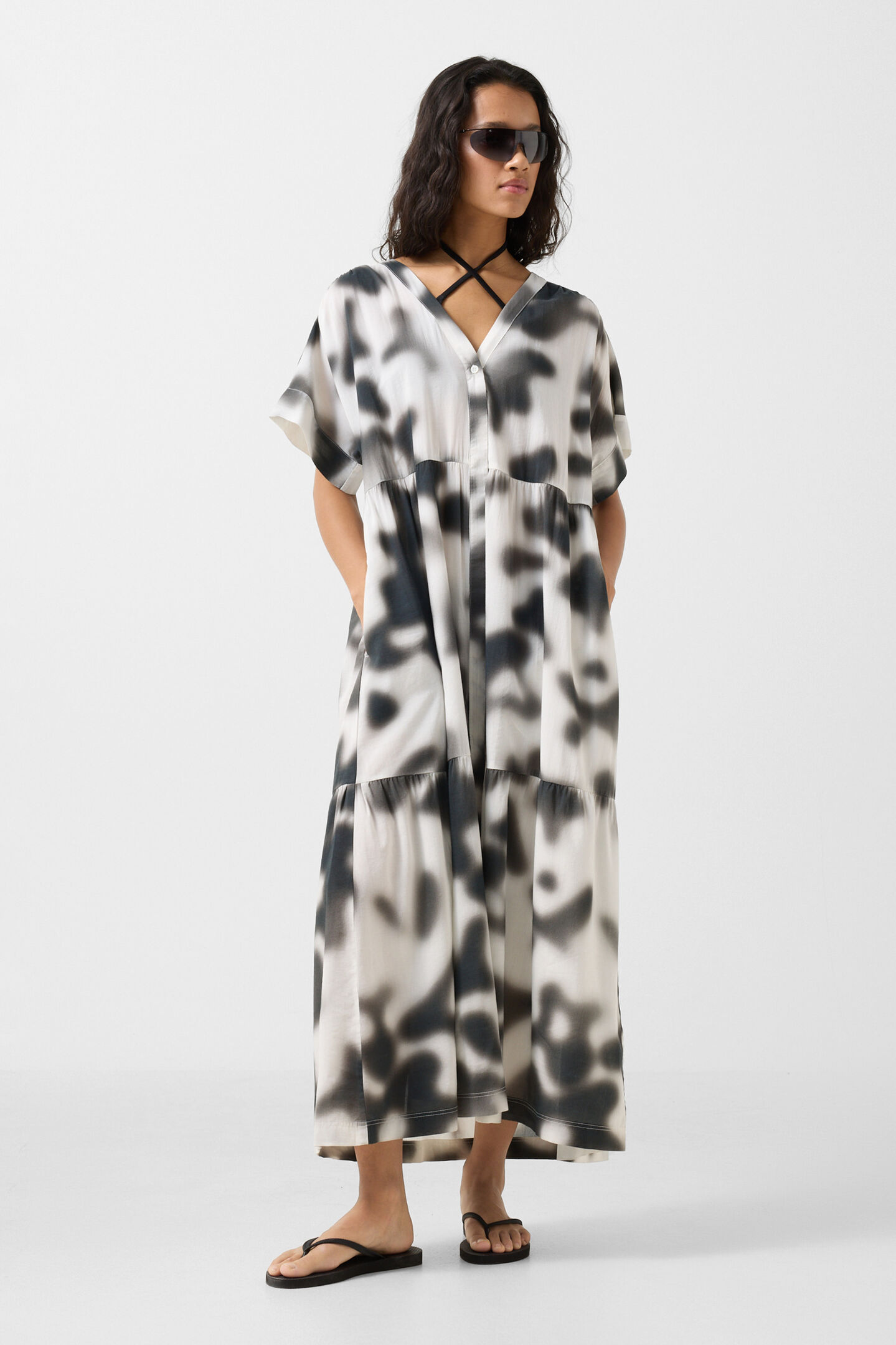 Dress Hedi Black/white