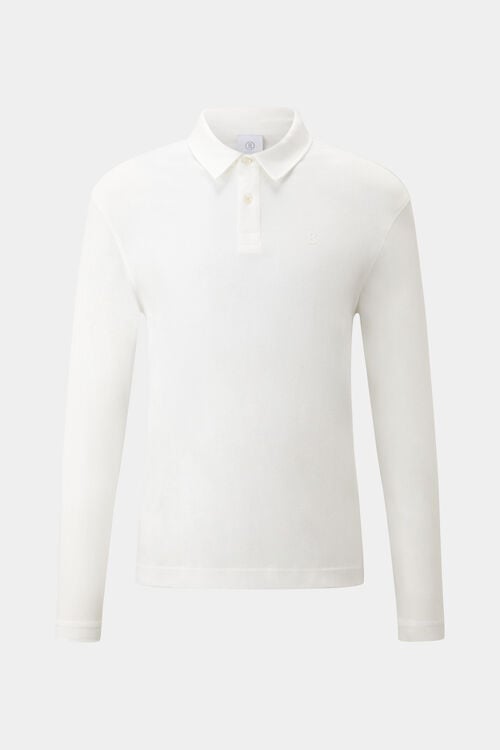 Mika Longsleeve polo shirt Off-white